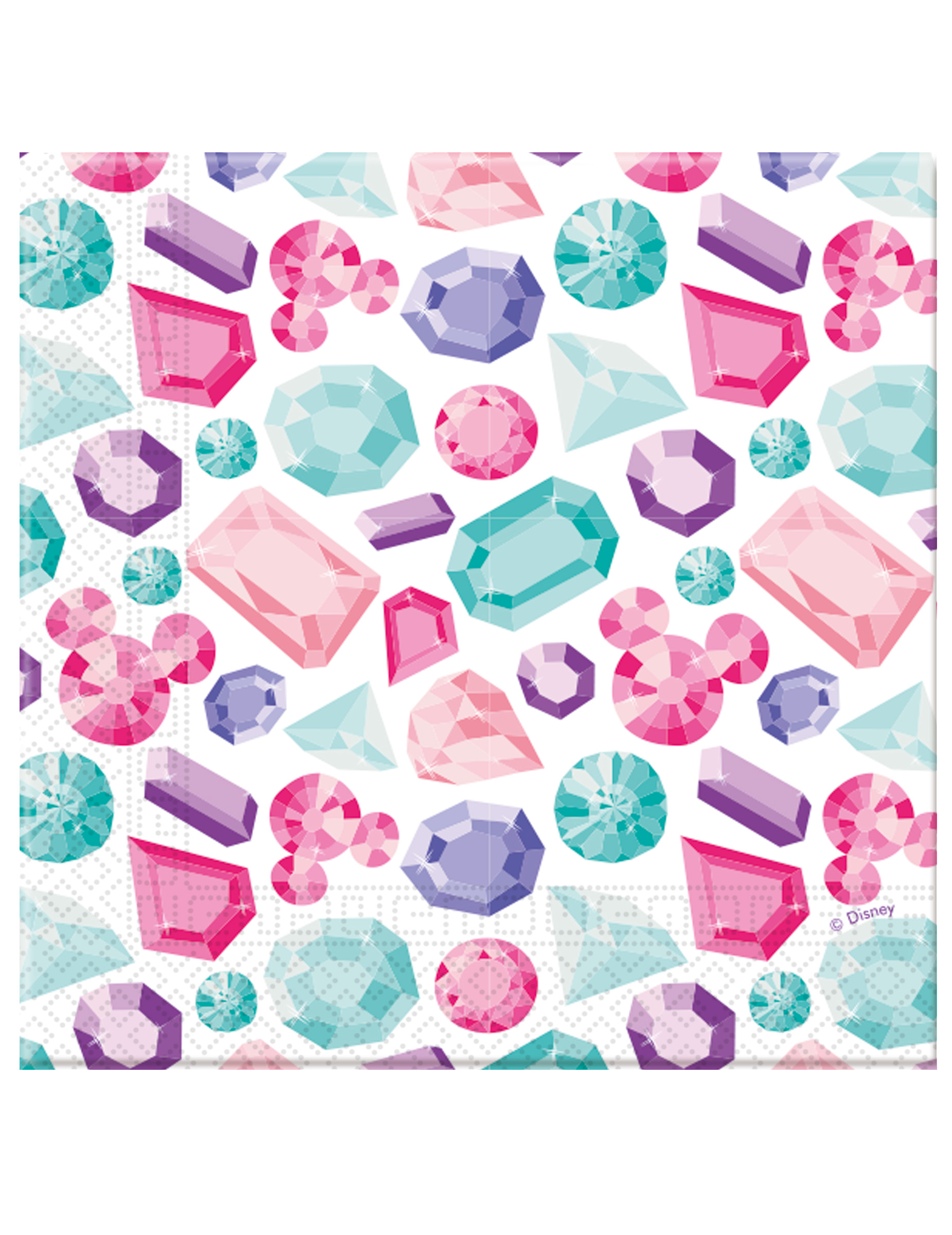 20 Serviettes en papier premium Minnie 33 x 33 cm