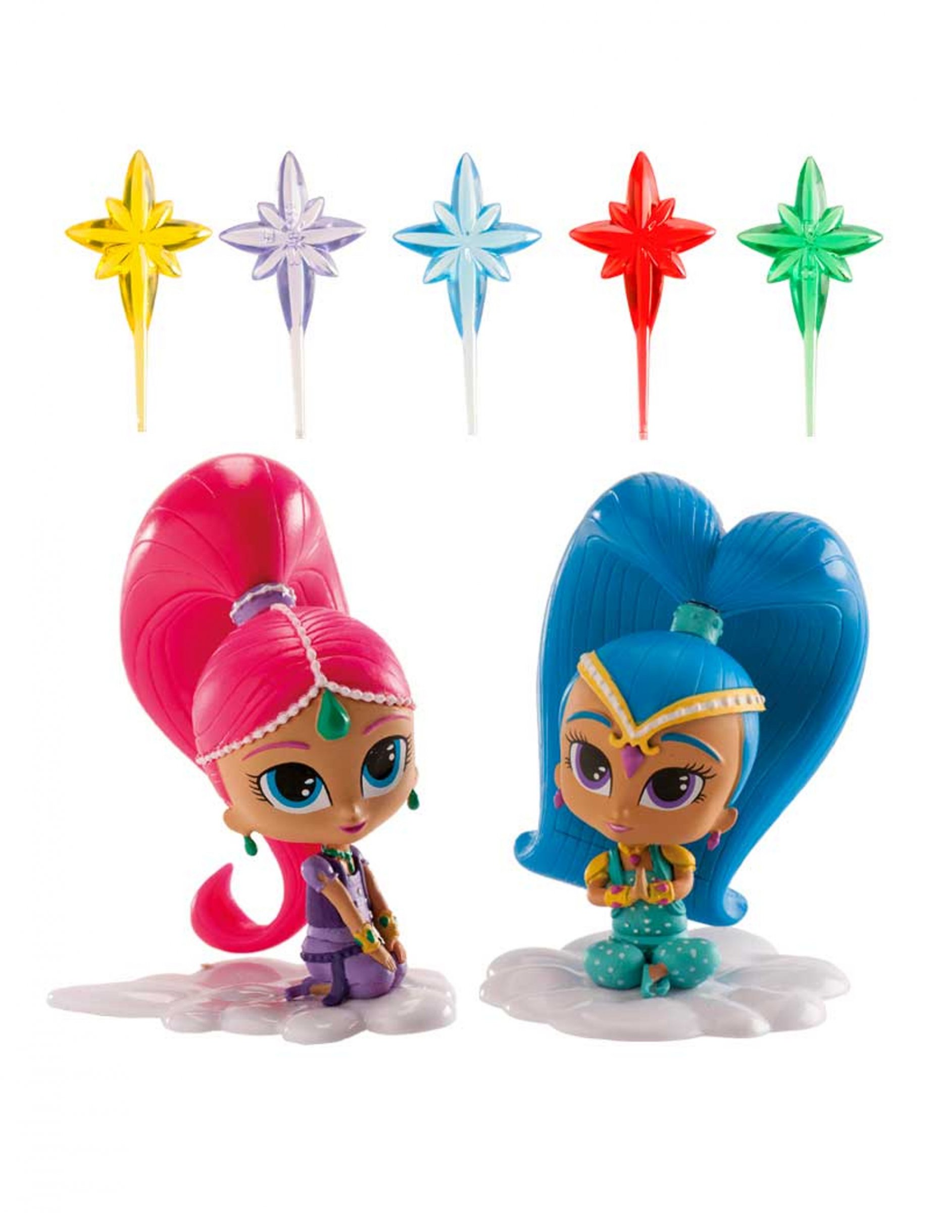 Kit de décoration Shimmer and Shine 8 cm