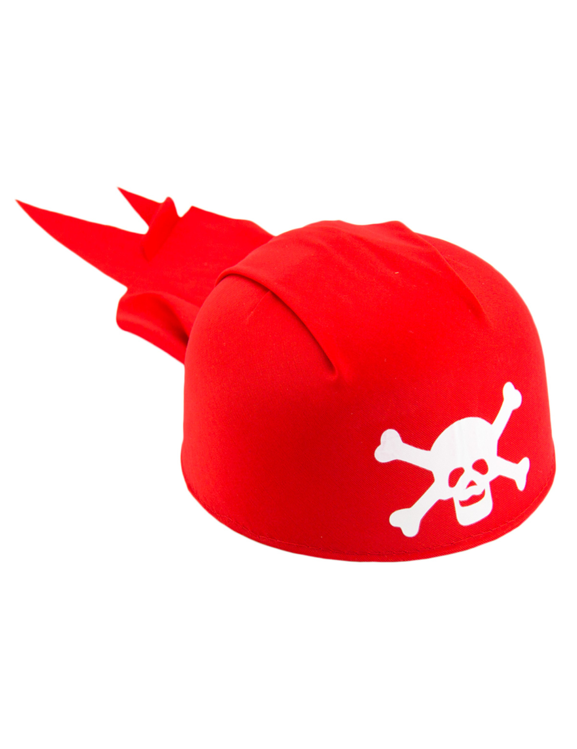 Bandana de Pirate rouge enfant