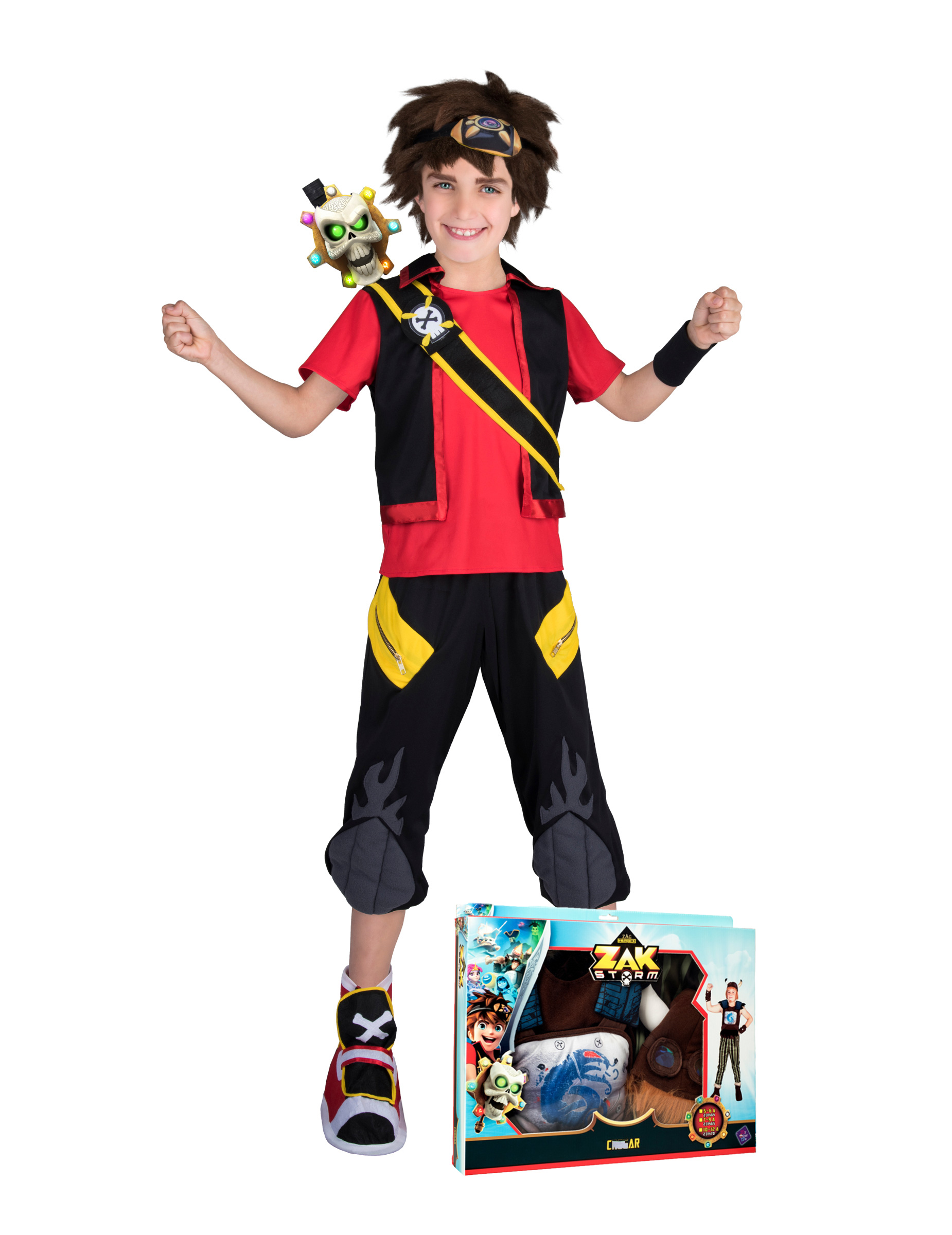 Coffret déguisement Zak Storm enfant