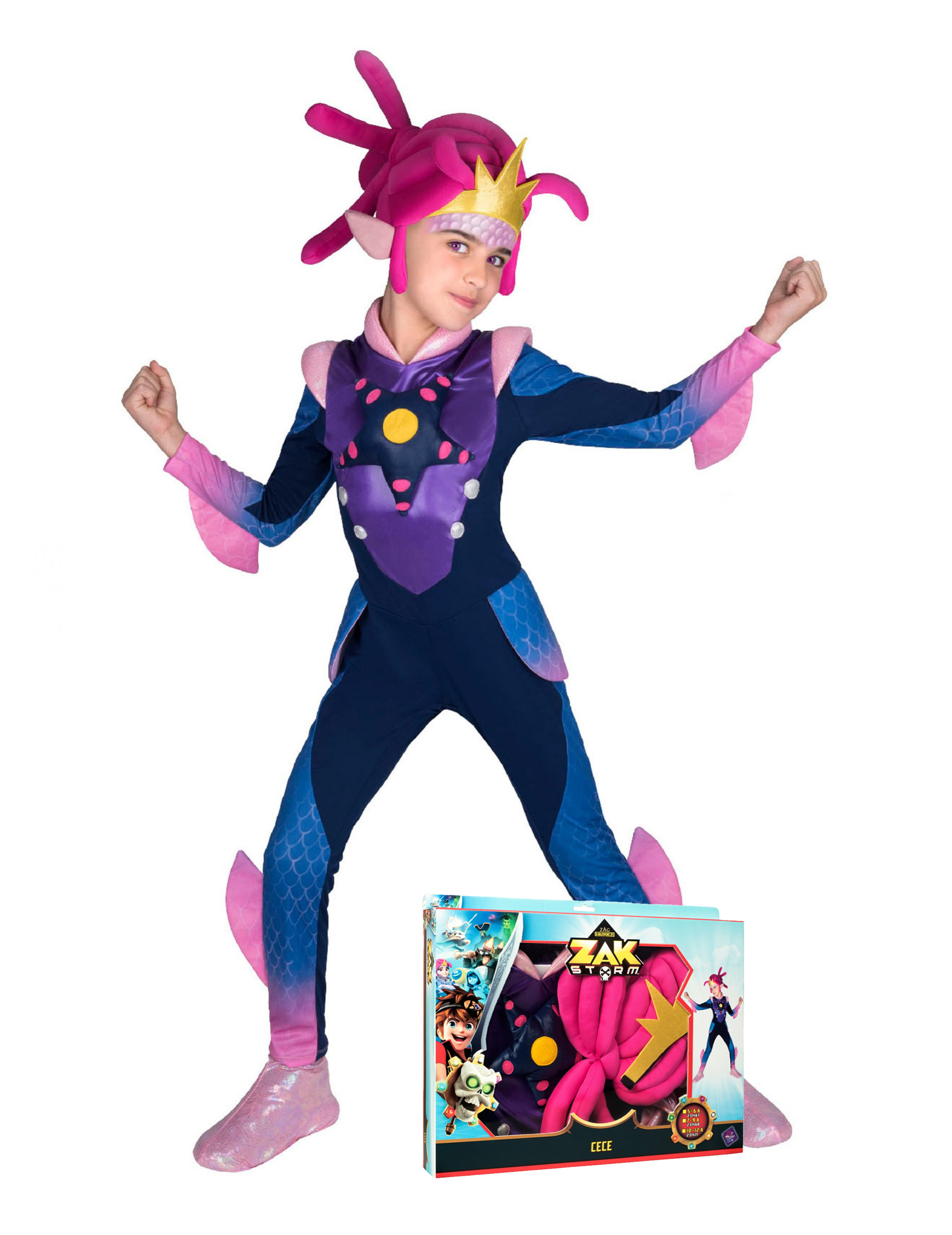 Coffret déguisement Cece Zak Storm enfant
