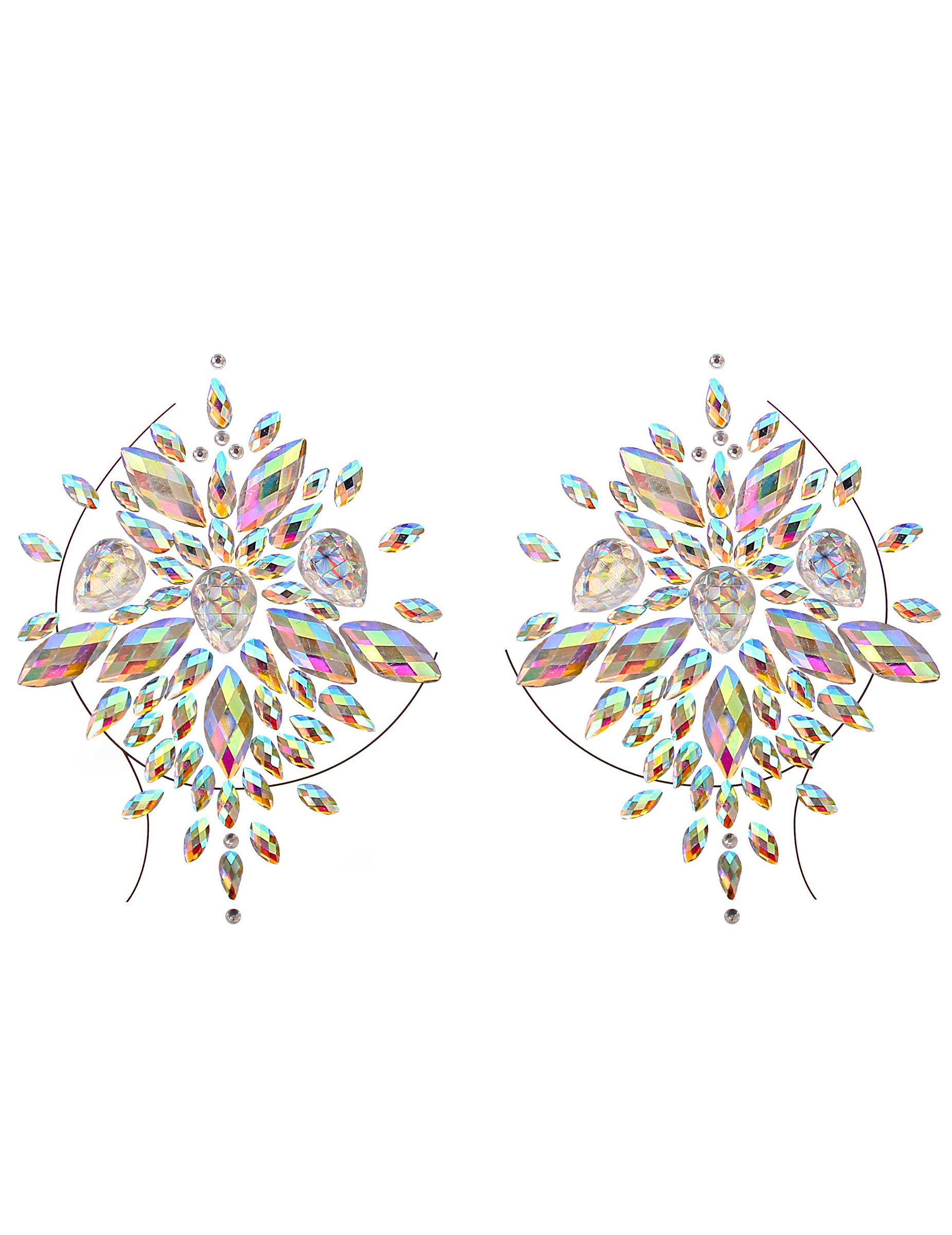 Bijoux pour décolleté et corps reine céleste adulte
