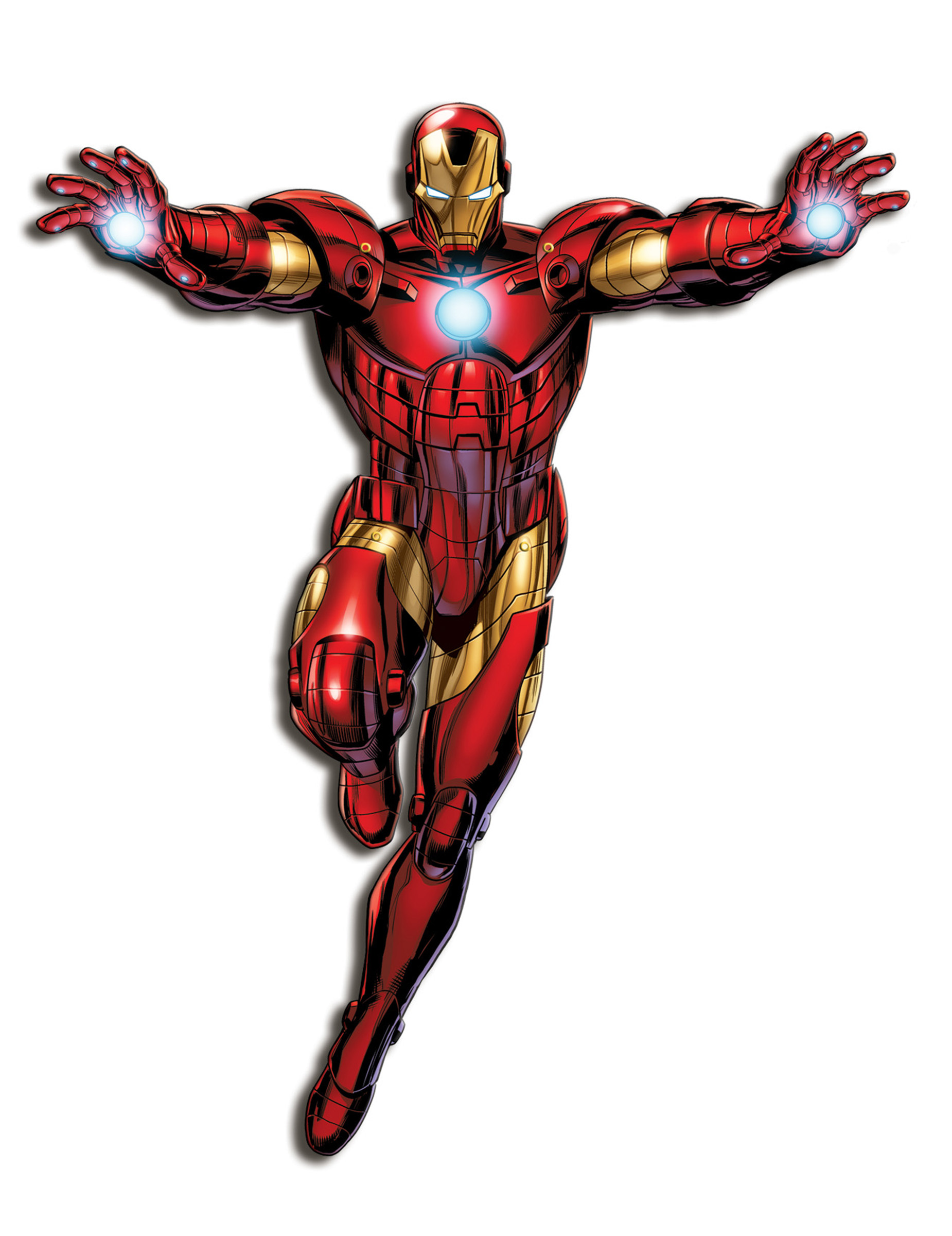 Décoration murale articulée Iron Man 1m