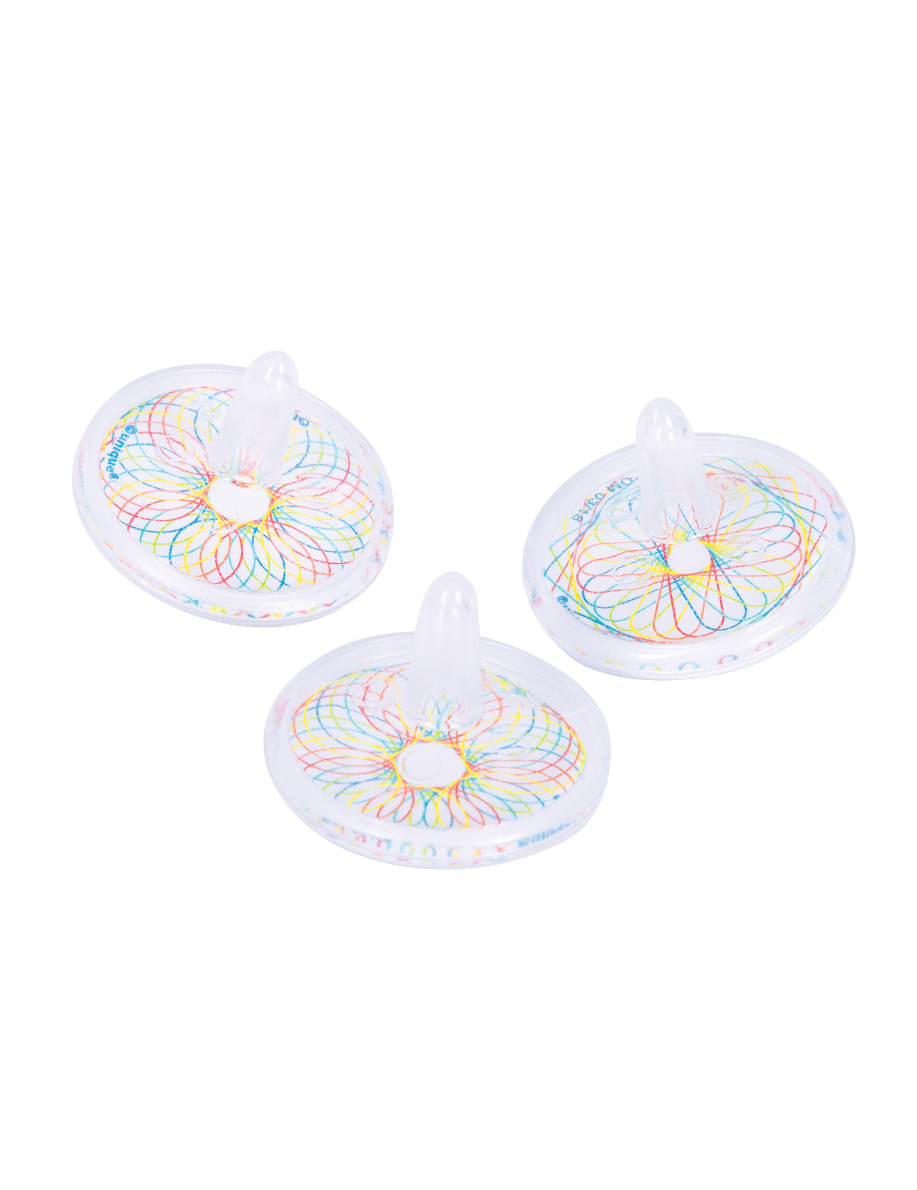 8 Accessoires piñata toupies phosphorescentes
