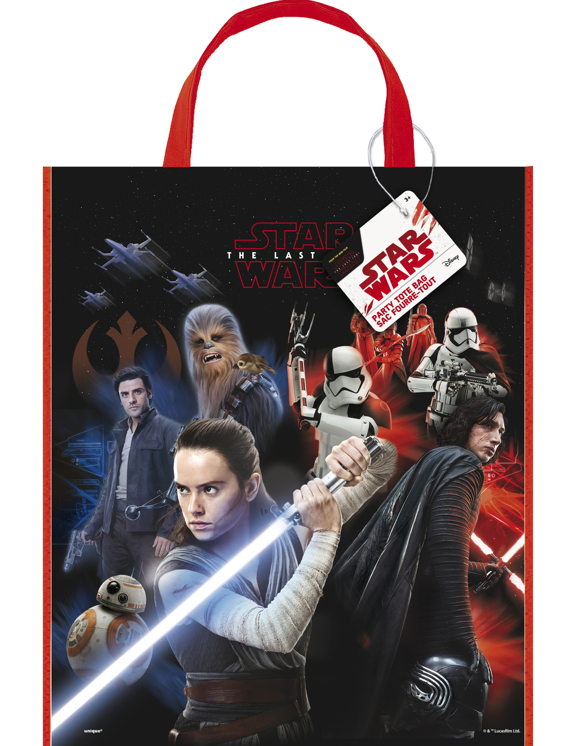 Sac Star Wars The Last Jedi 33 x 27 cm