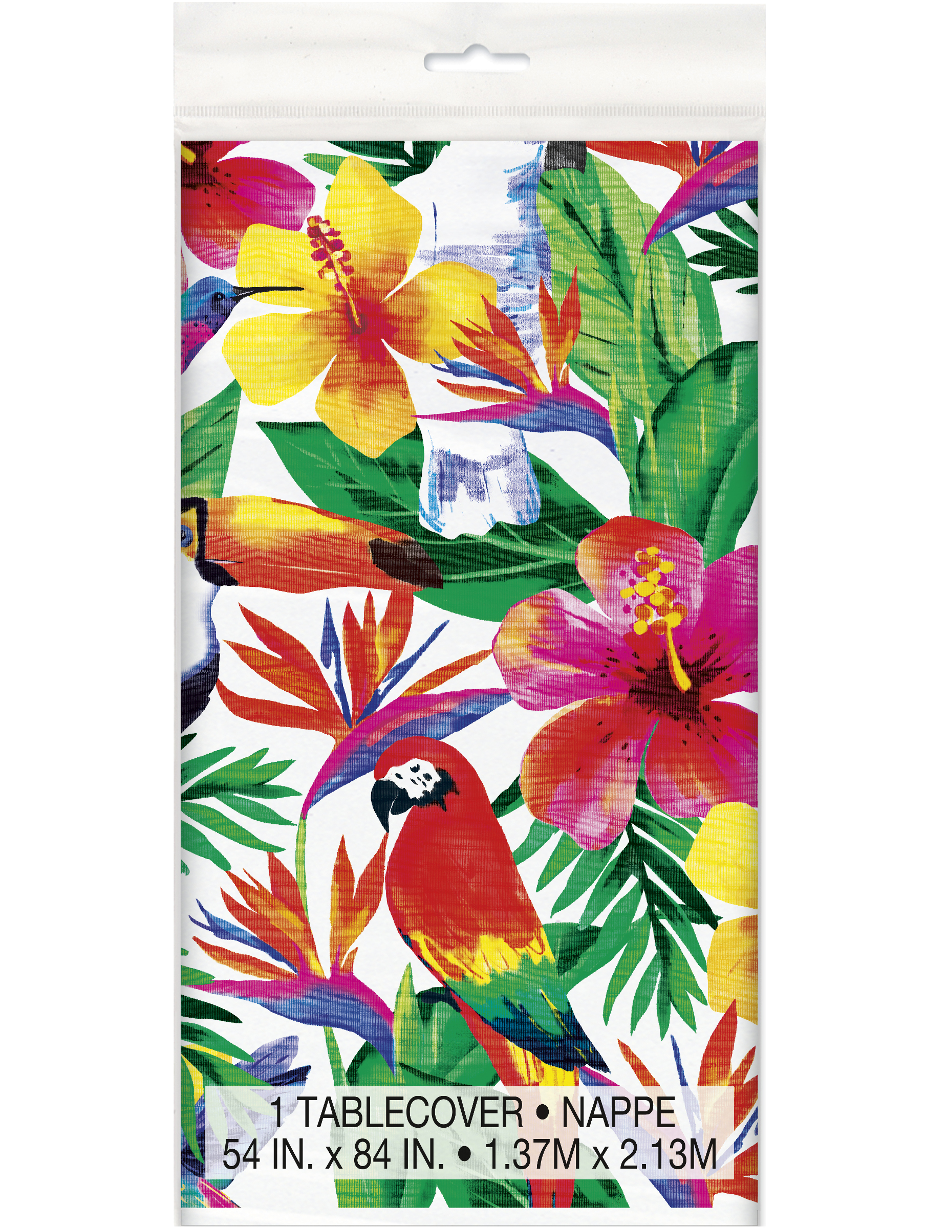 Nappe en plastique Palm Tropical Luau 137 x 213 cm