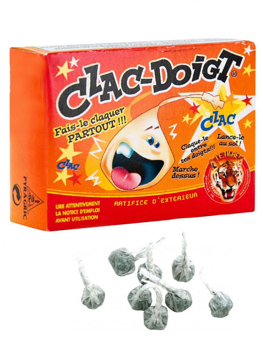 Boîte de clac doigt Le Tigre