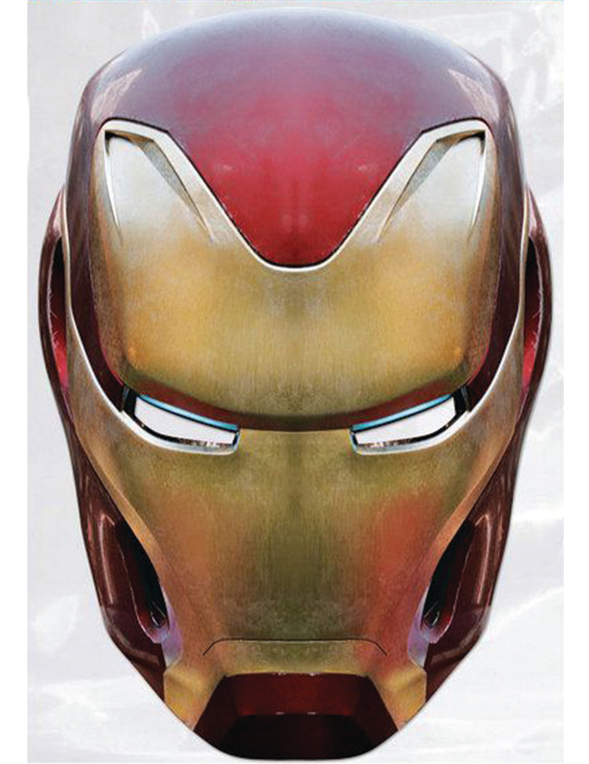 Masque en carton Iron man Avengers Infinity War adulte