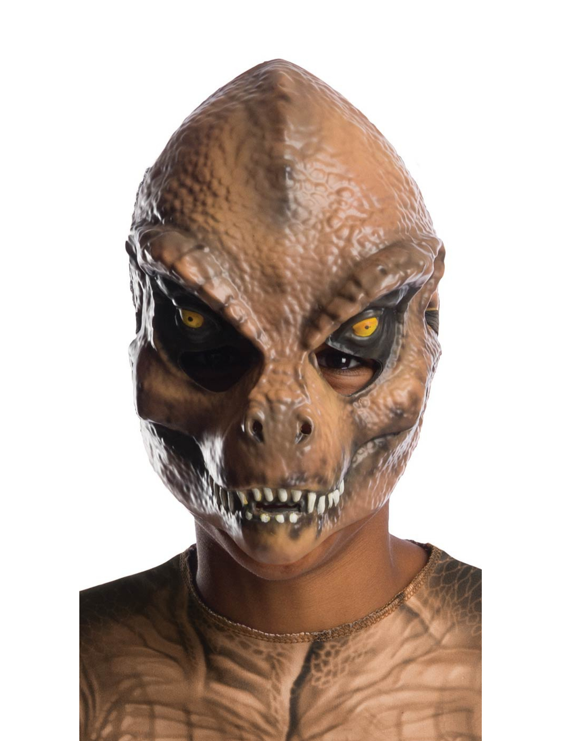 Demi masque en plastique T-rex Jurassic World enfant