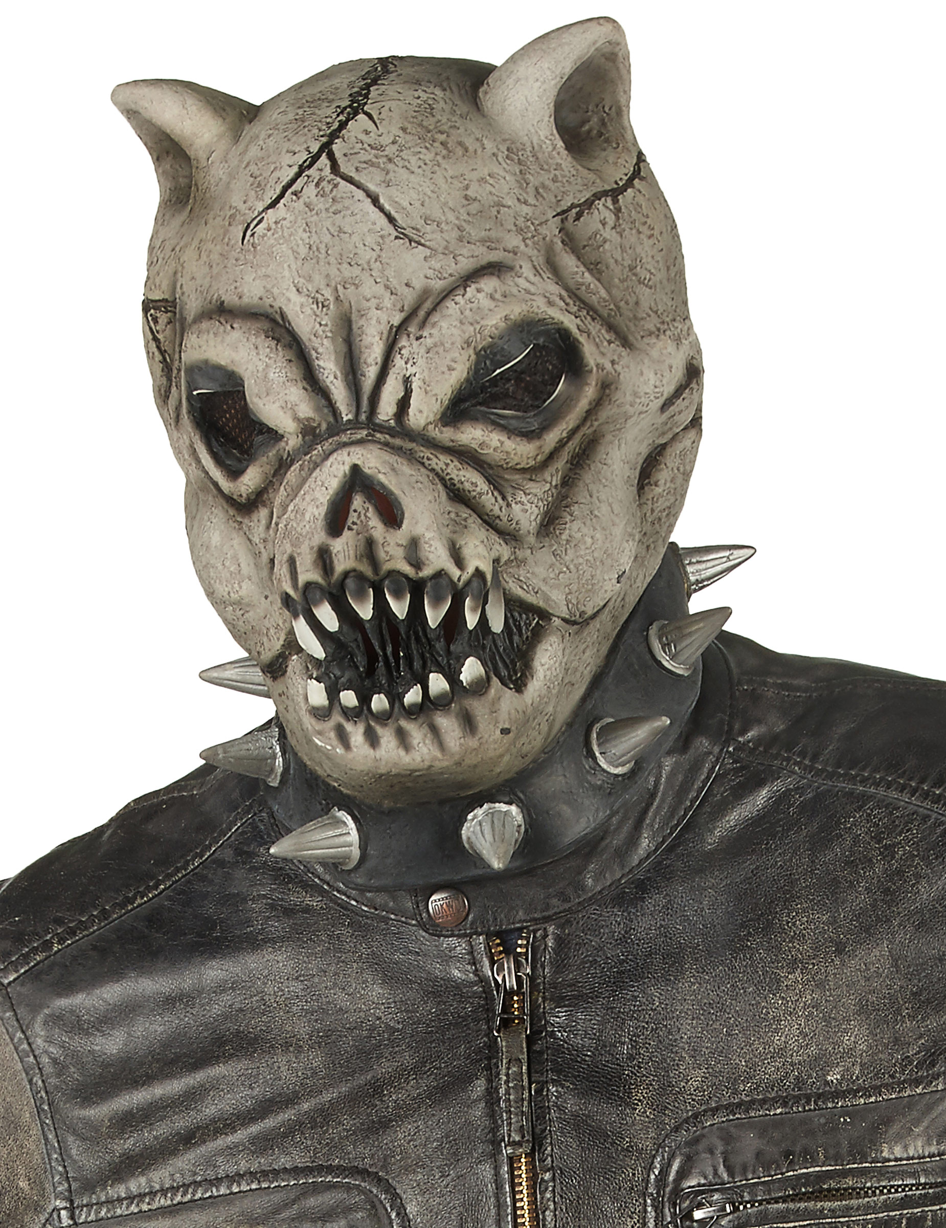 Masque latex chien féroce adulte