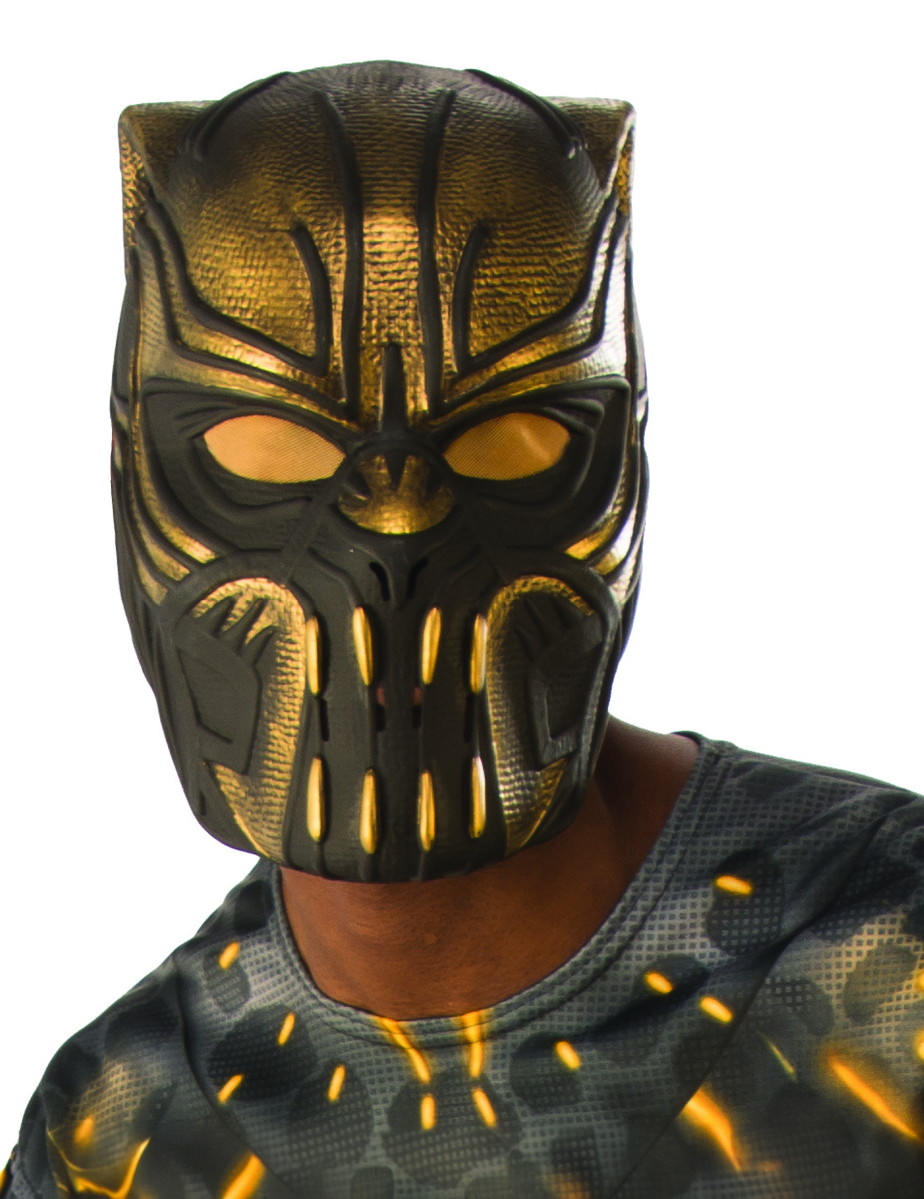 Demi masque Erik Killmonger adulte