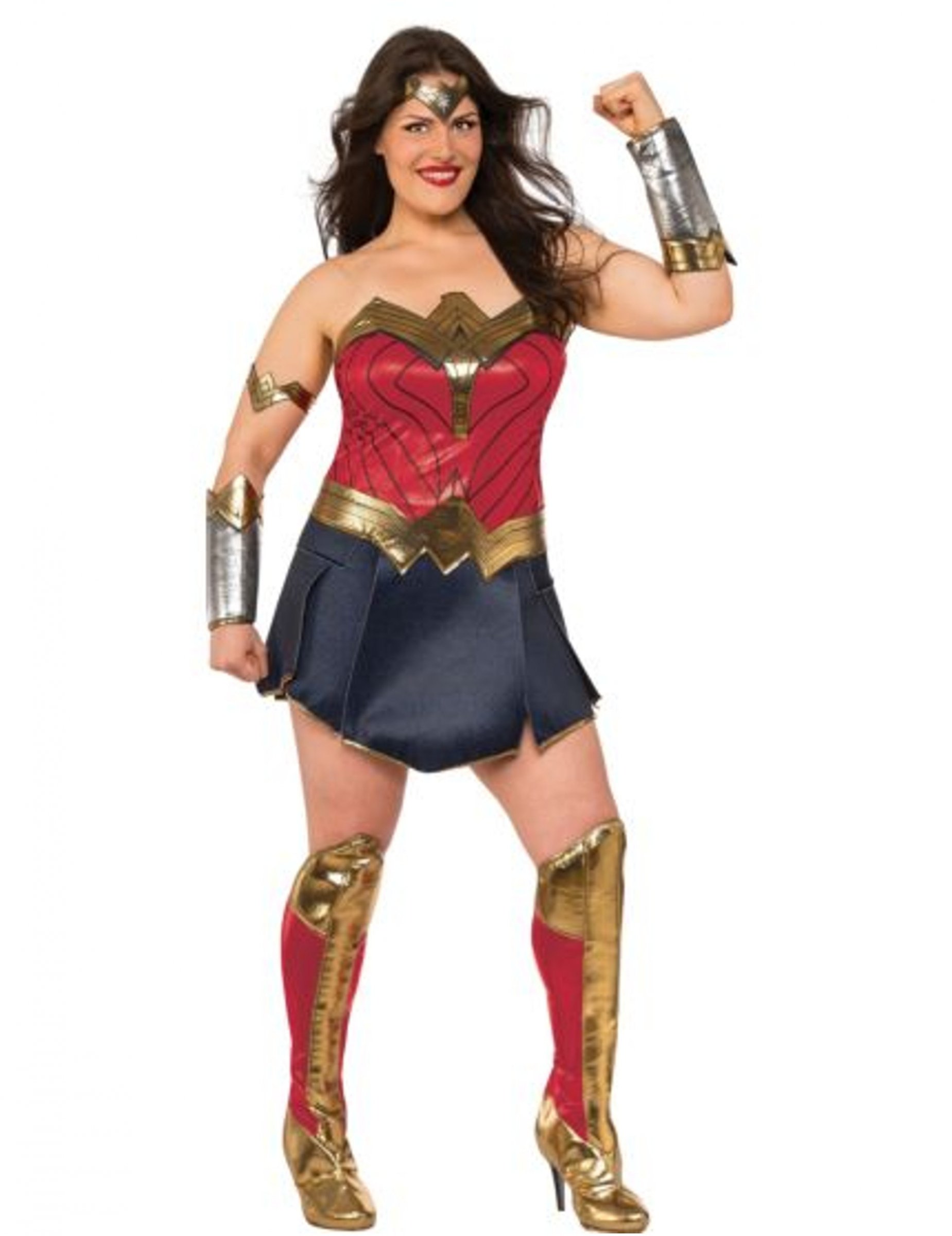 Déguisement deluxe Wonder Woman Justice League grande taille femme