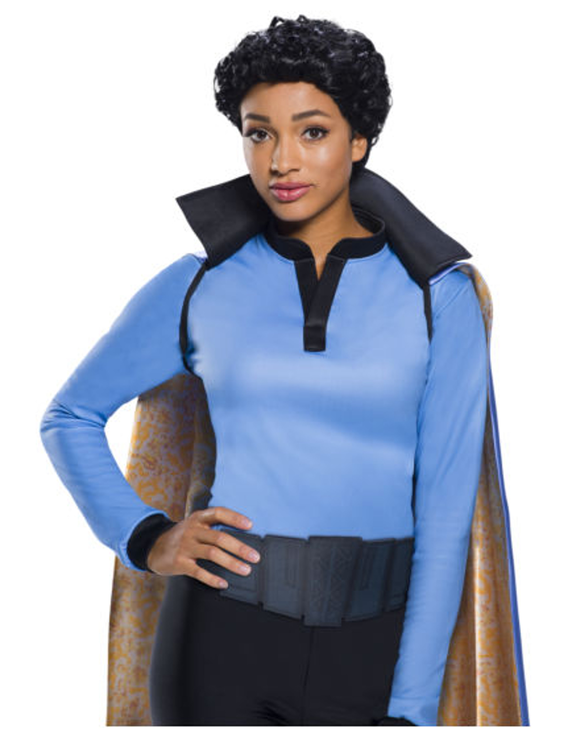 Perruque Lando Calrissian Star Wars adulte