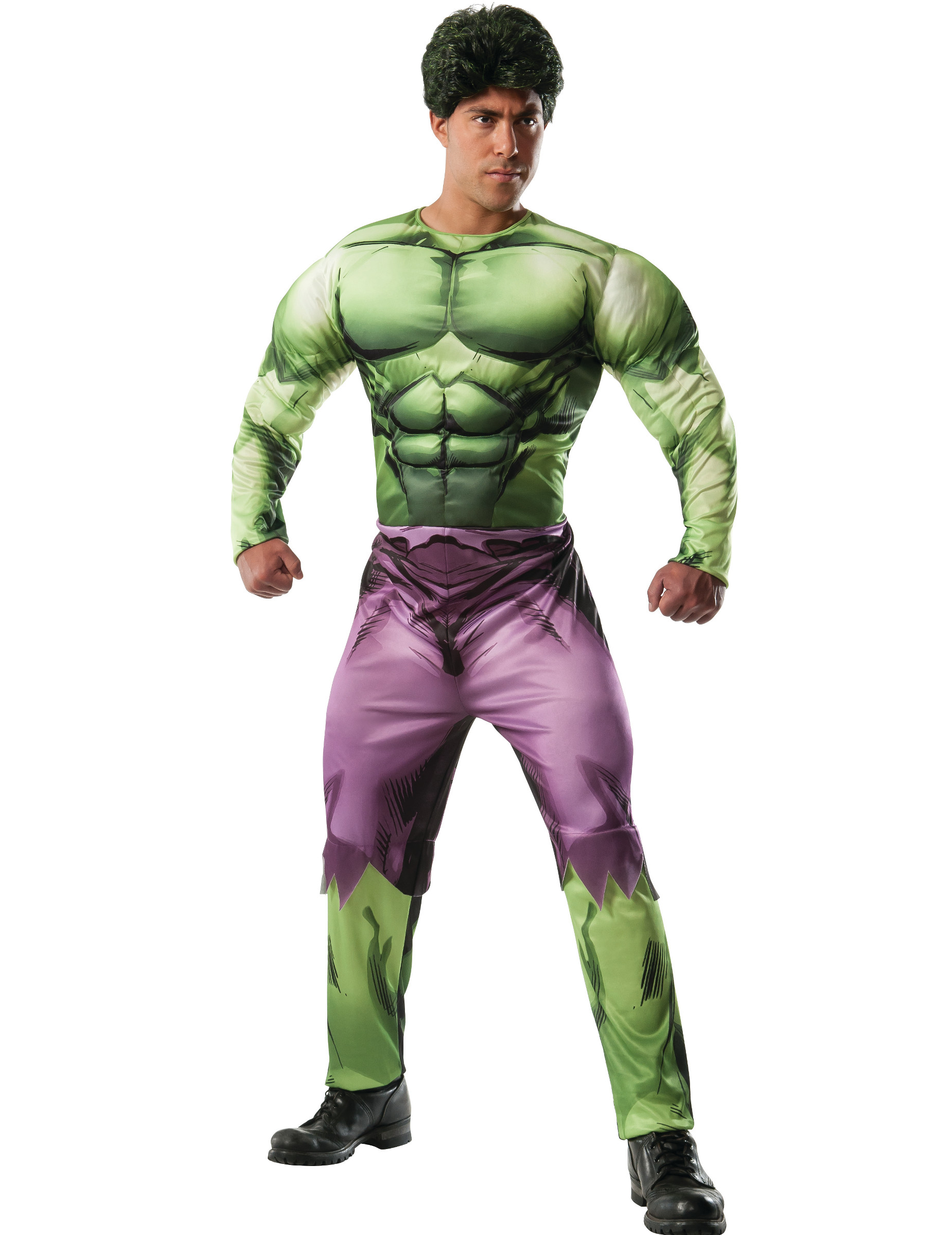 Déguisement muscle deluxe Hulk adulte