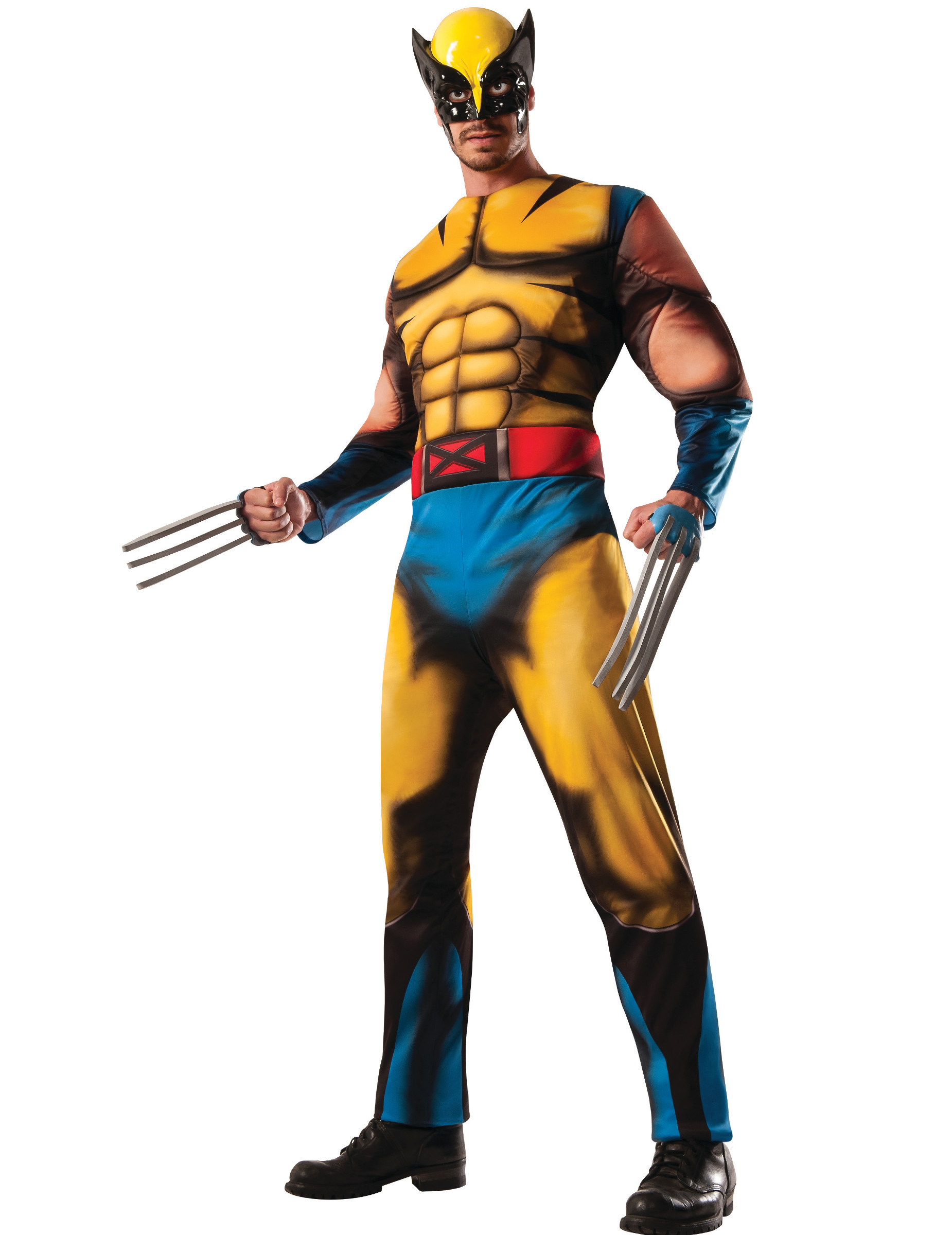 Déguisement muscle deluxe Wolverine X-Men adulte