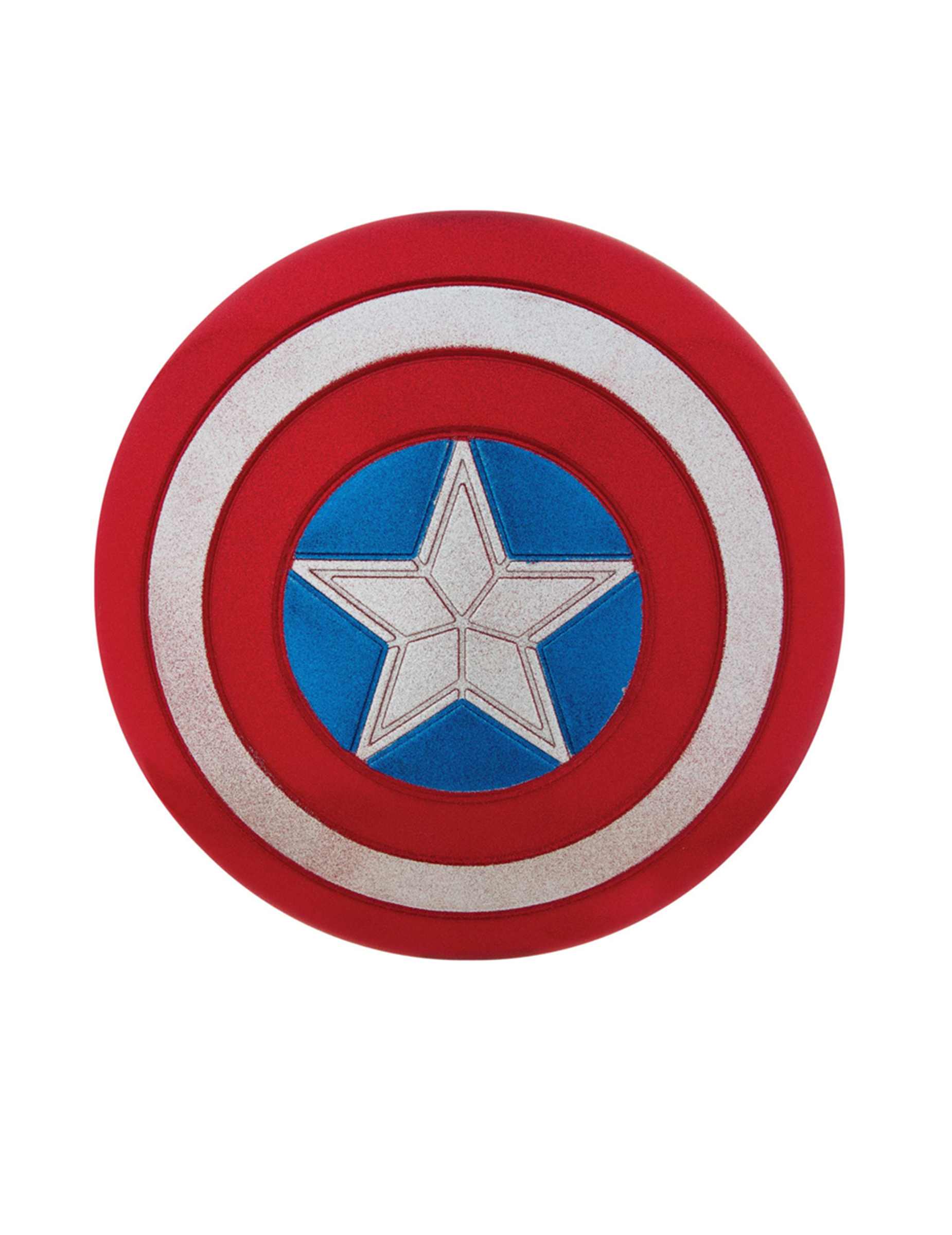 Bouclier pailleté Captain America 30 cm