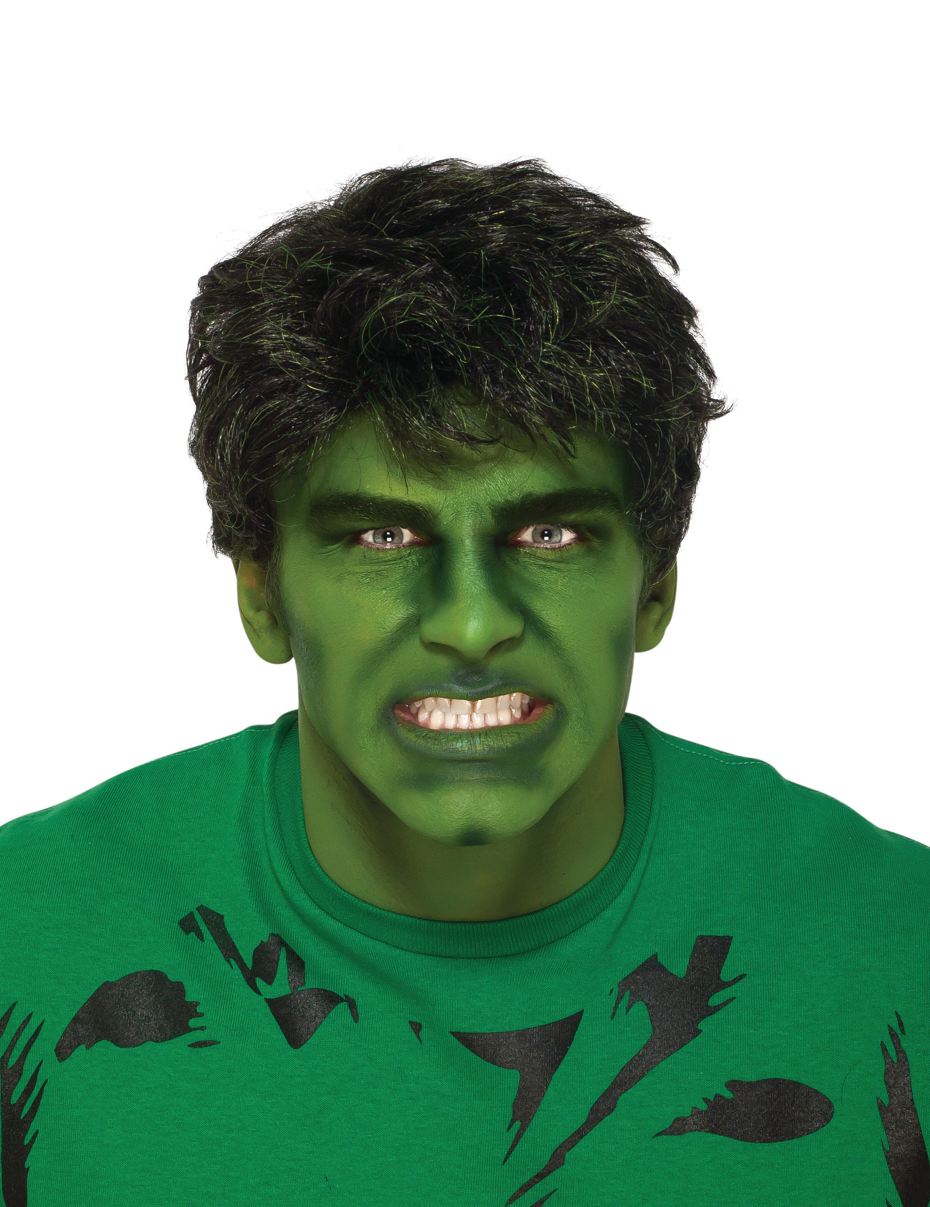 Perruque Hulk adulte