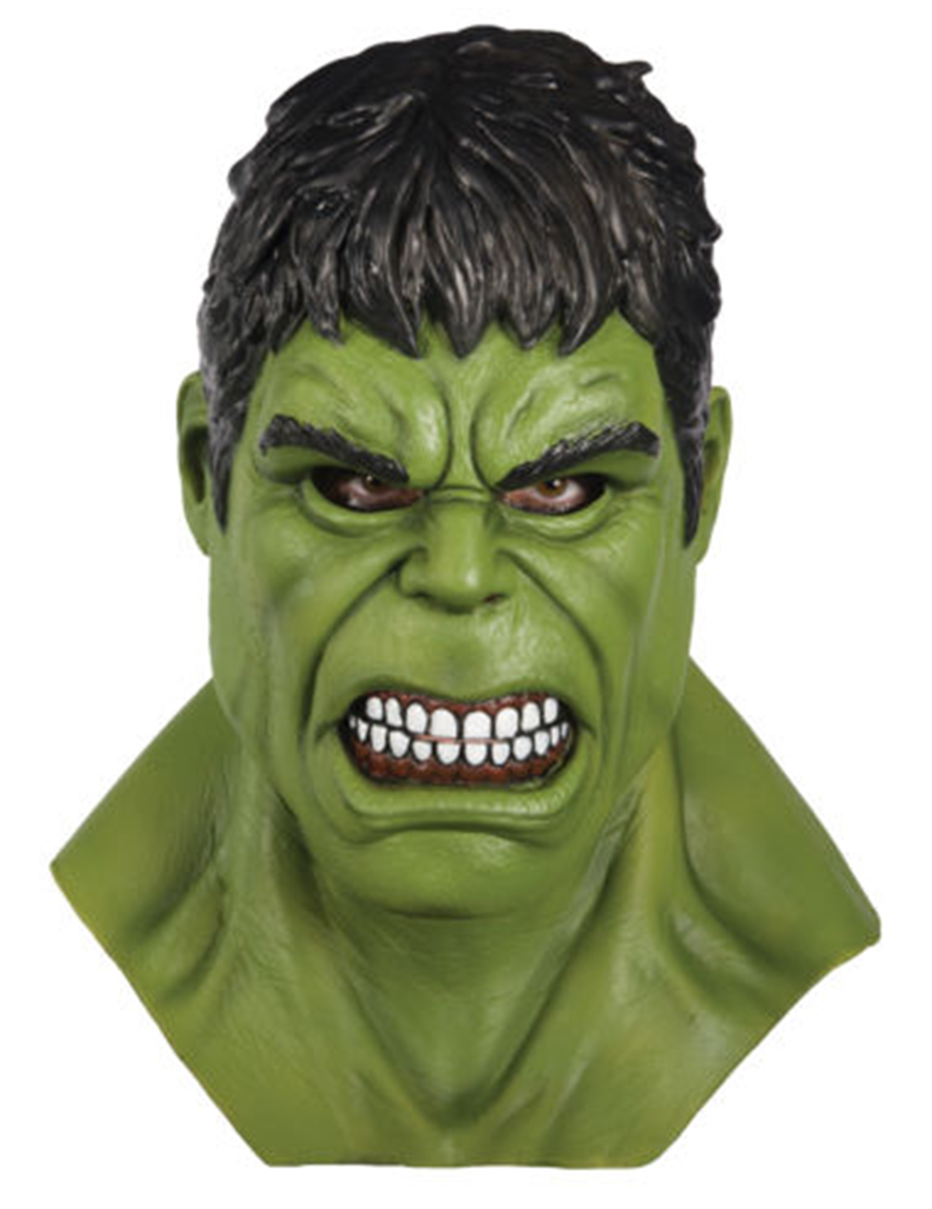 Masque complet en latex Hulk adulte