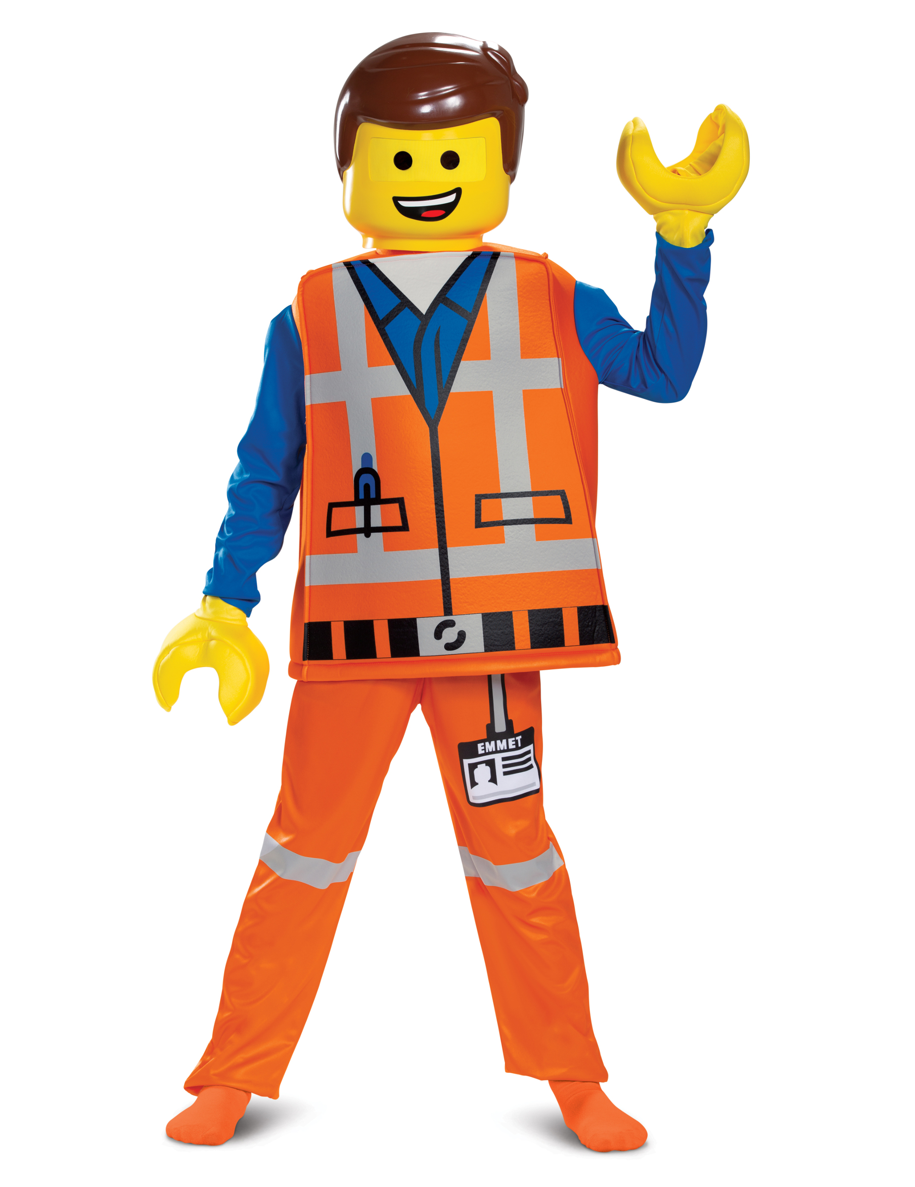 Déguisement luxe Emmet La grande aventure Lego 2
