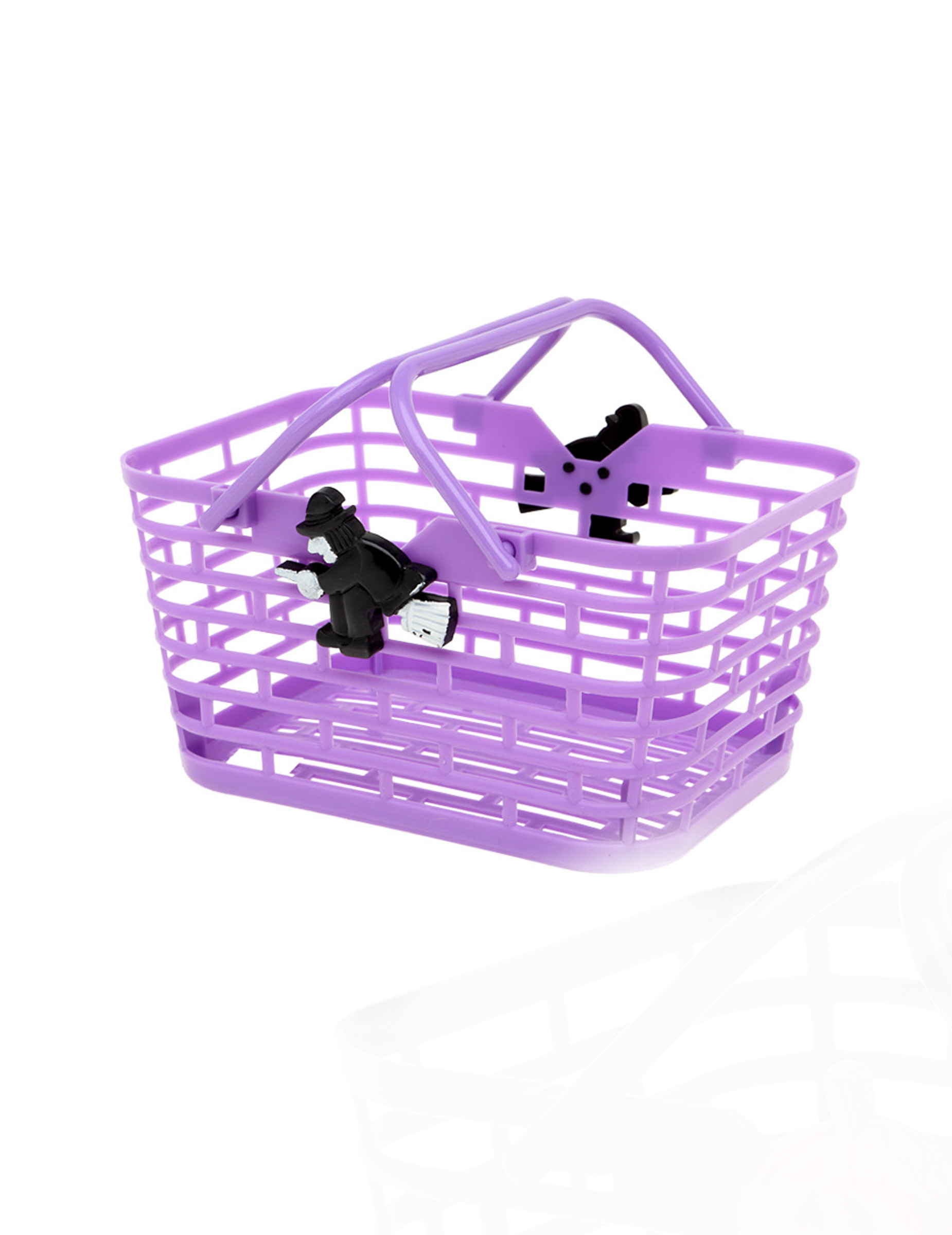 Panier violet pour bonbons Halloween