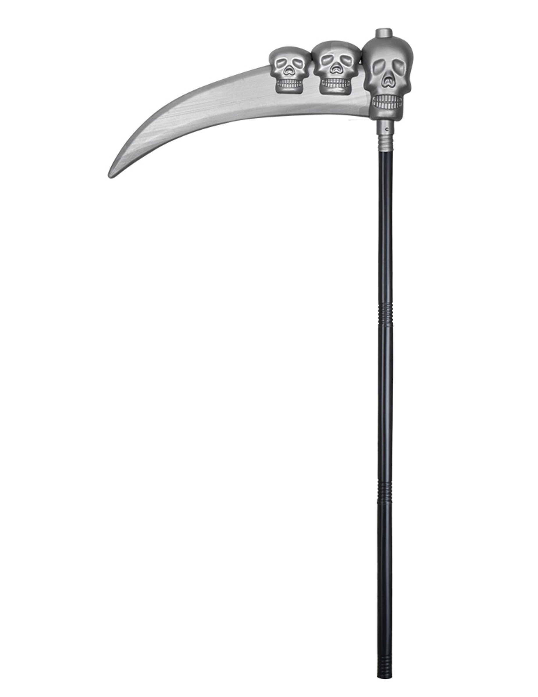 Faux en plastique crâne 103 cm