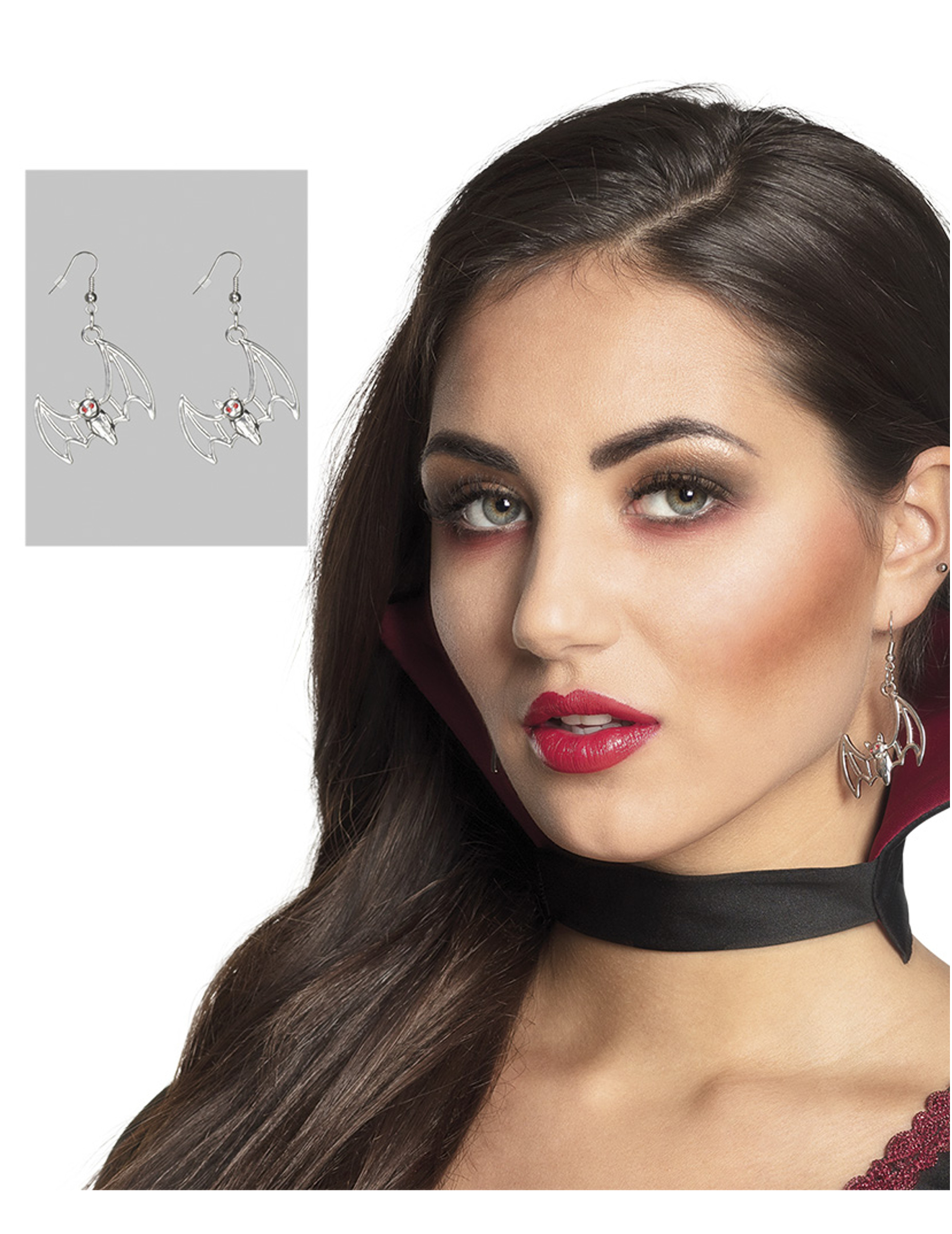 Boucles d'oreilles chauve souris adulte