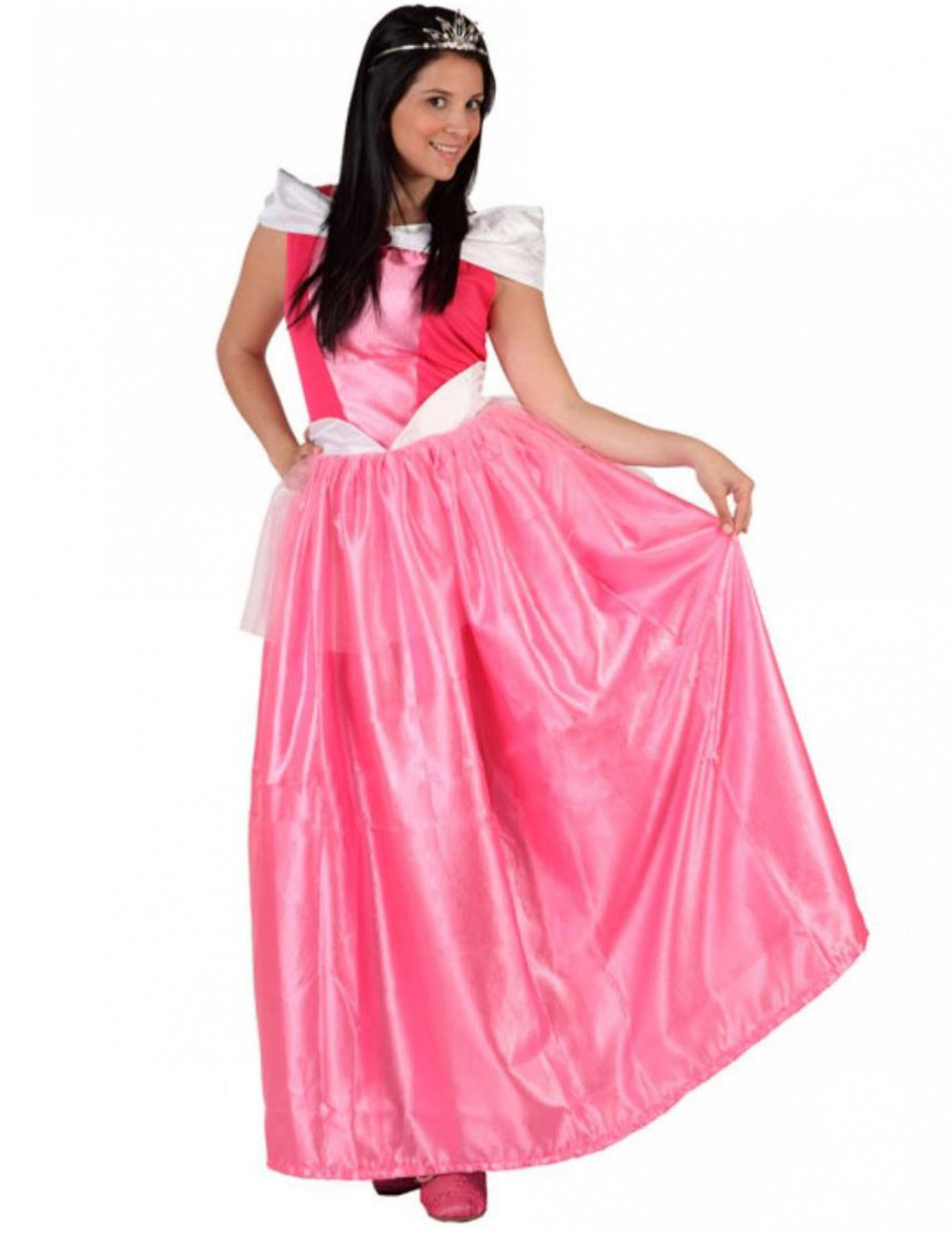 Déguisement princesse rose femme