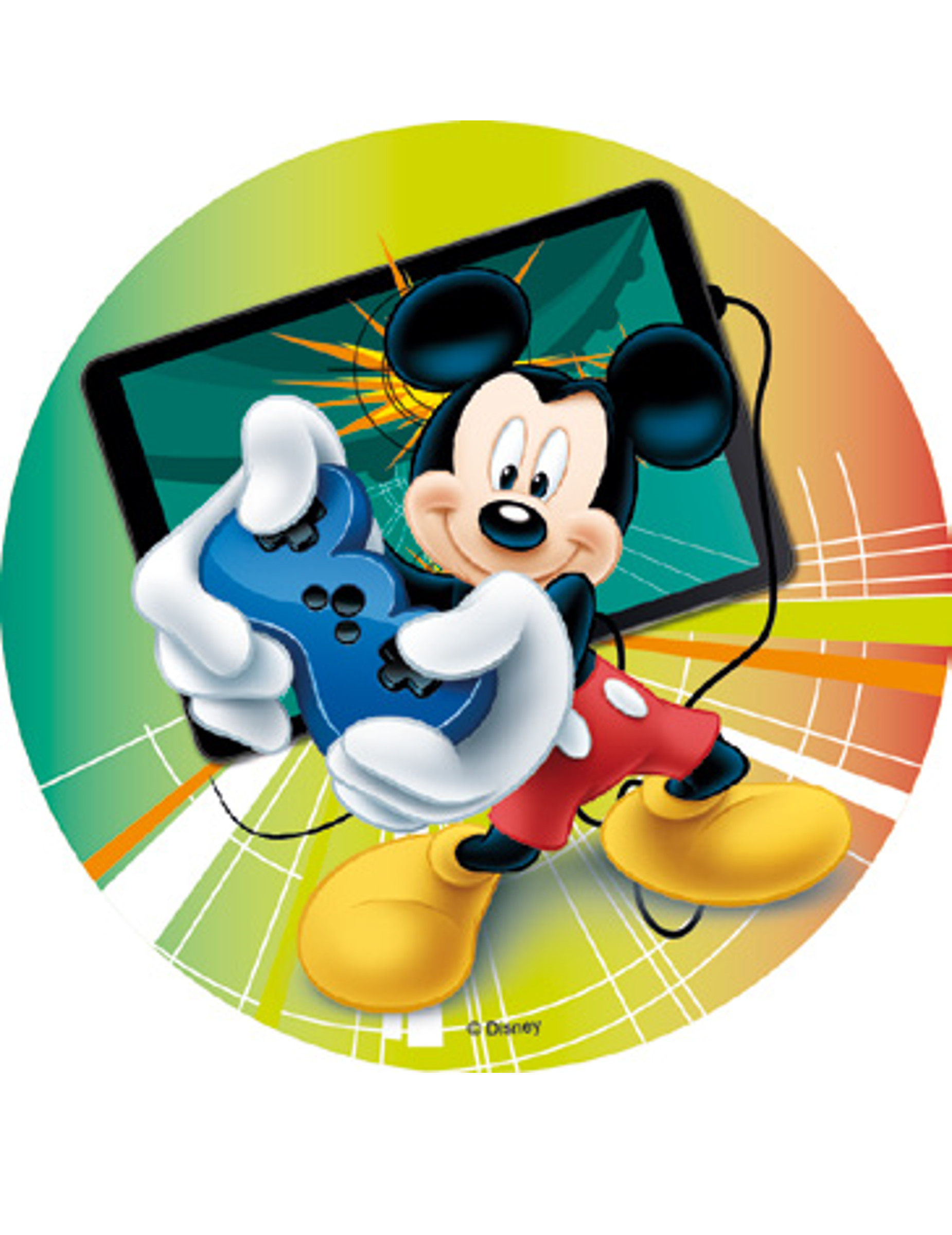 Disque en amidon Mickey Mouse & Friends 18,5 cm