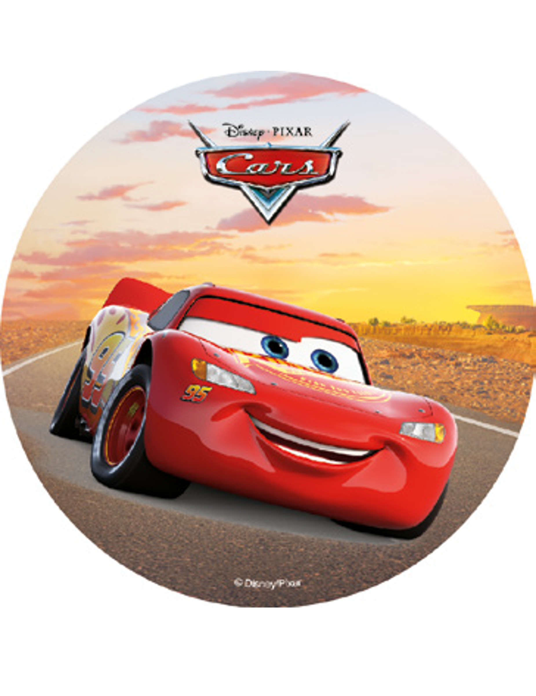 Disque en azyme Cars 18,5 cm