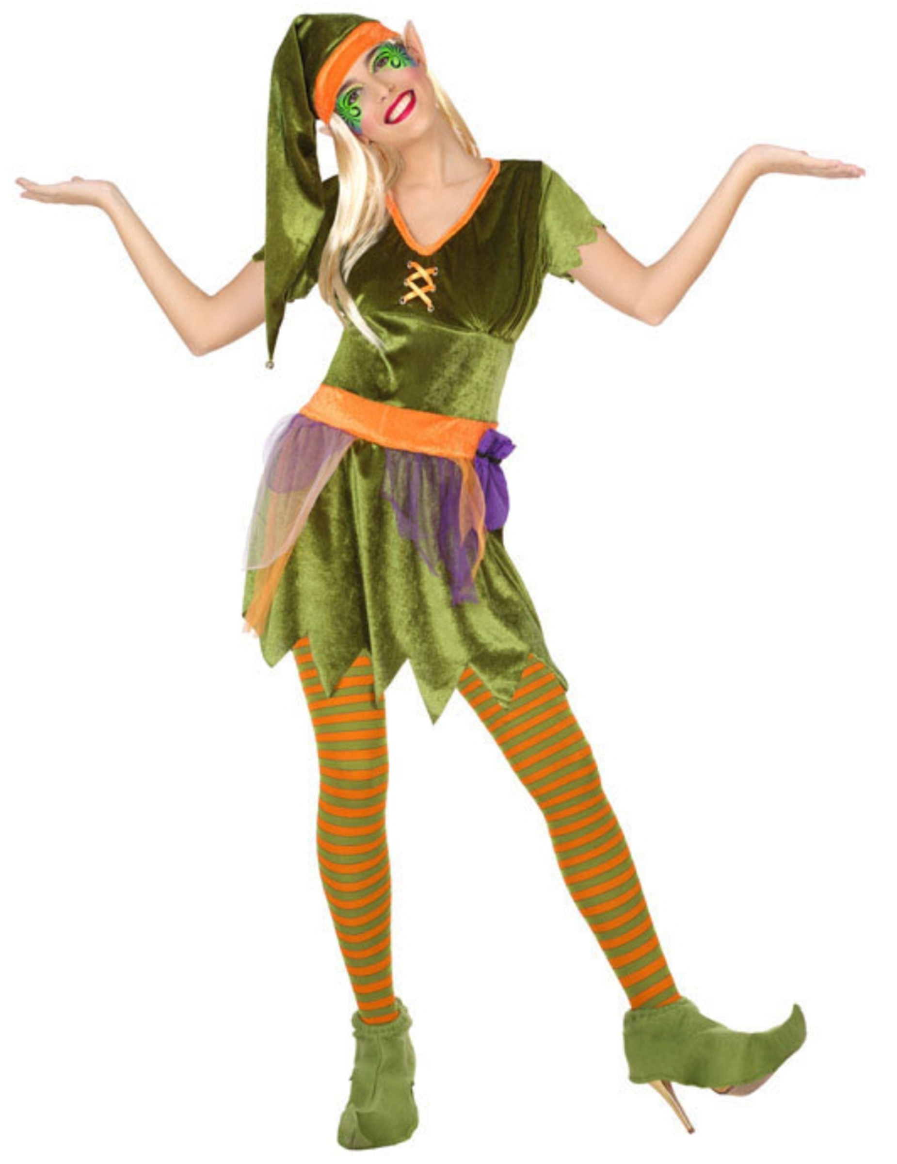 Déguisement lutin des bois femme