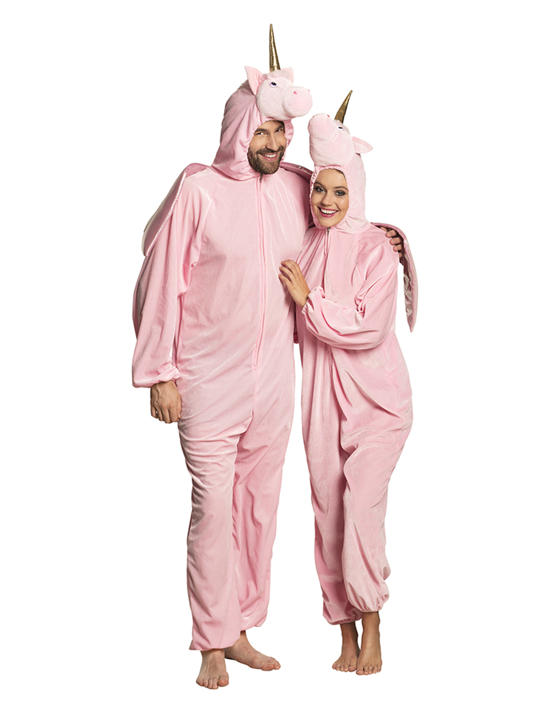 Déguisement licorne rose adulte