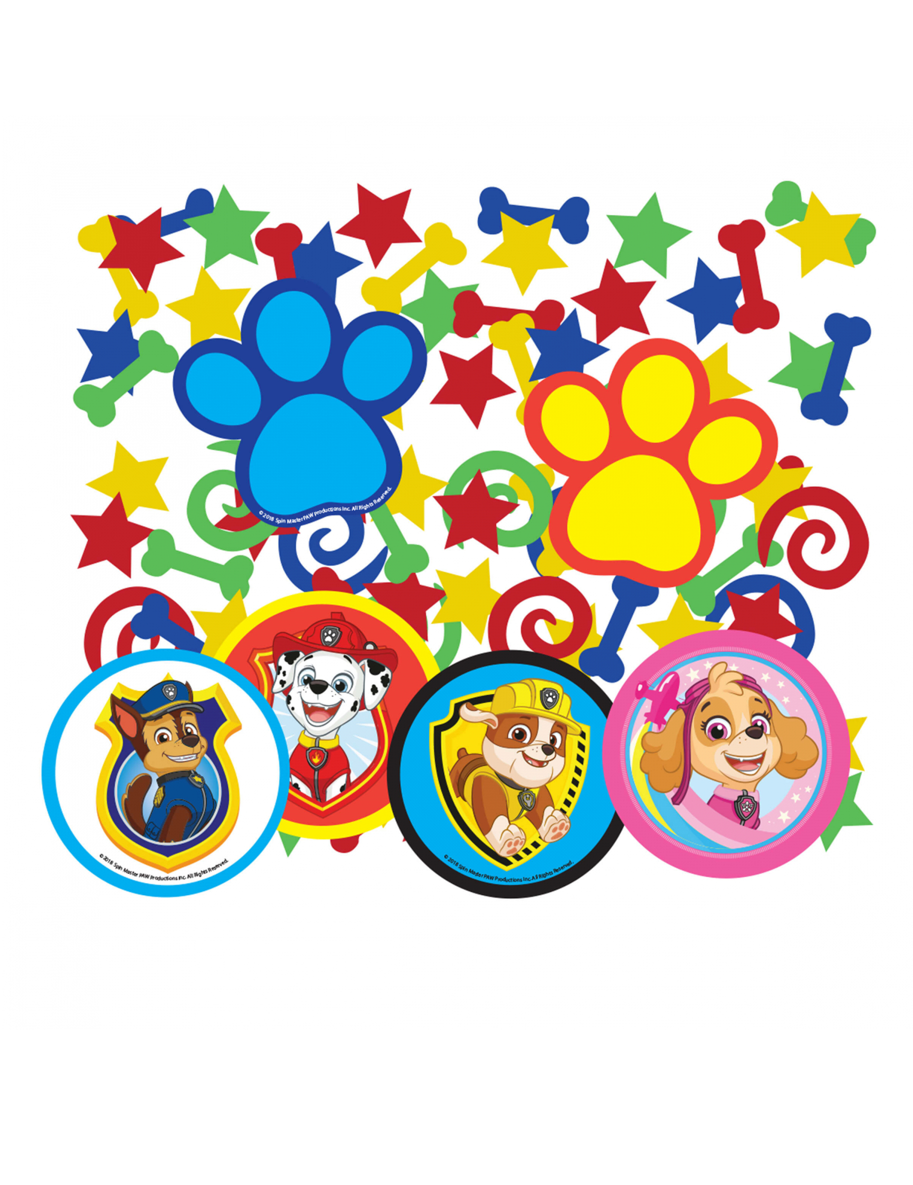 Confettis de table Pat' Patrouille
