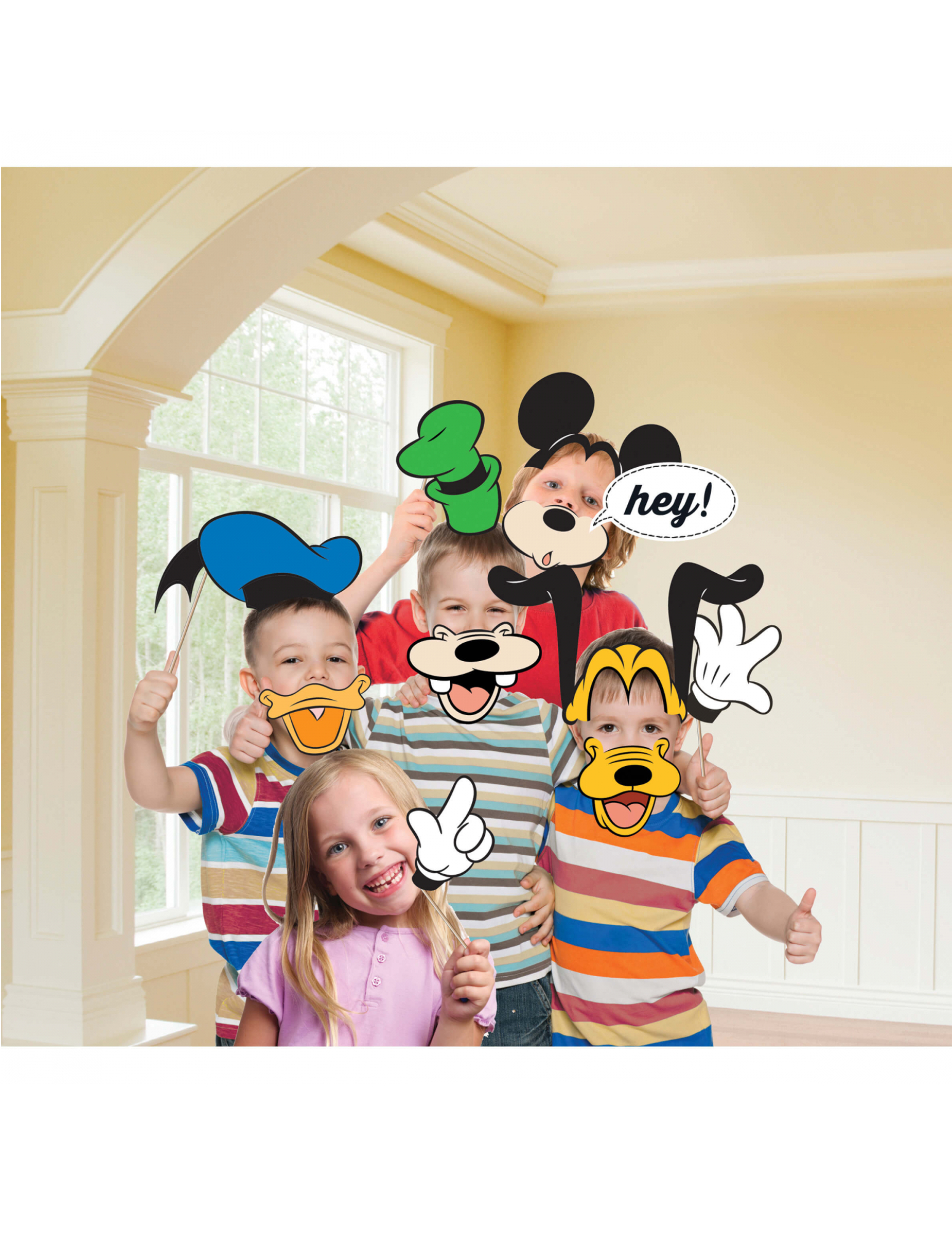 12 Accessoires photobooth Mickey Mouse