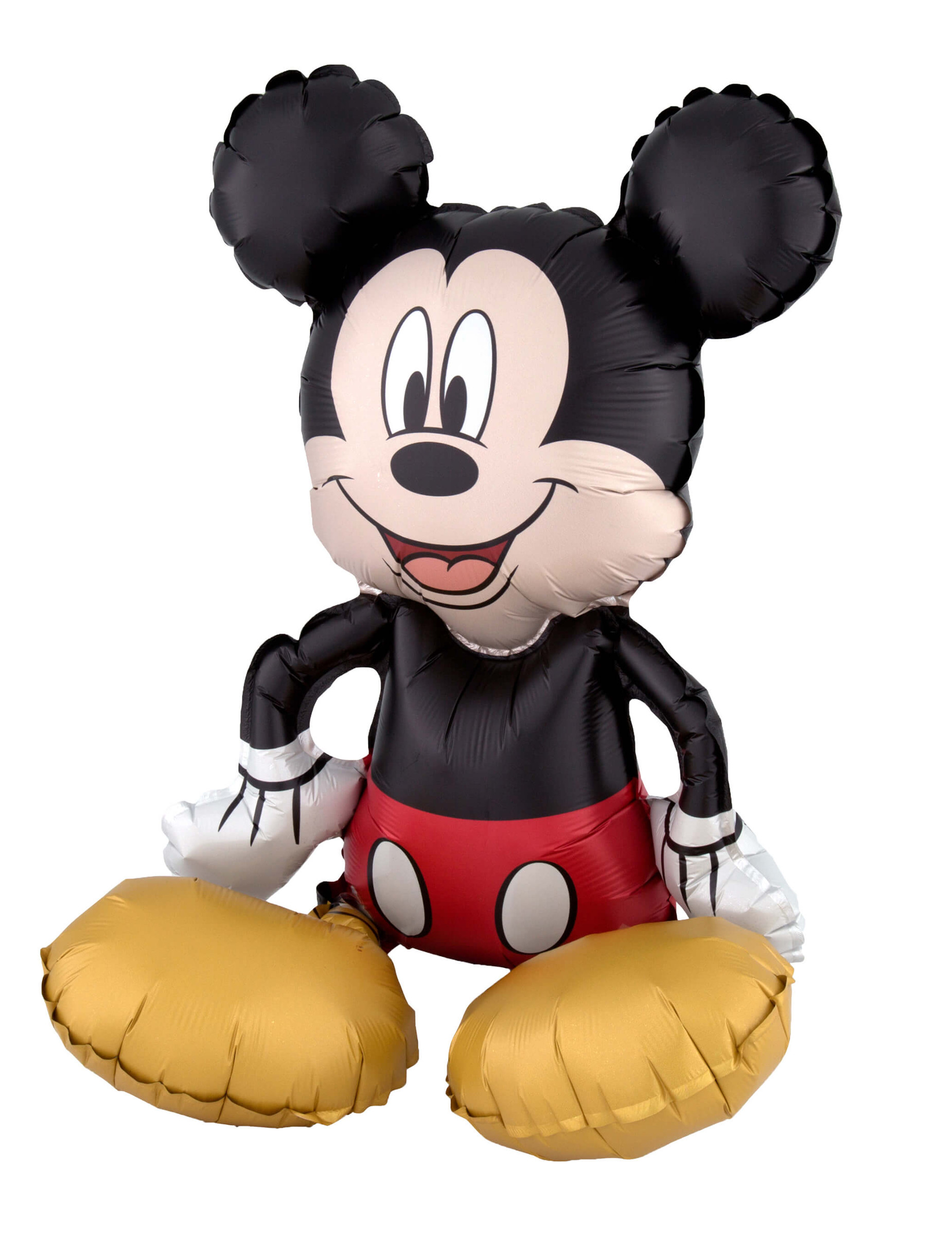 Ballon aluminium Mickey Mouse assis 45 x 45 cm