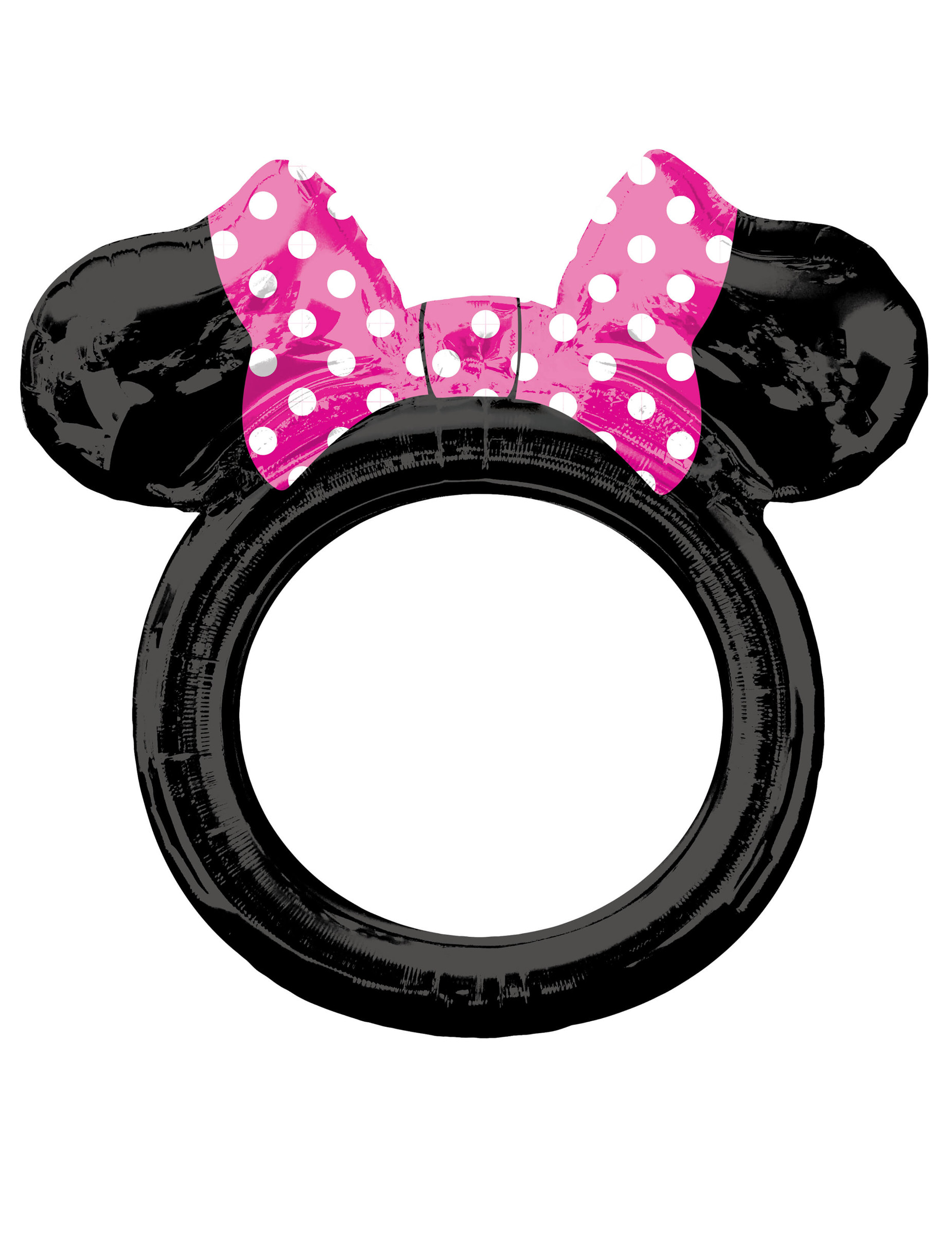 Ballon aluminium cadre Minnie Mouse 73 x 71 cm
