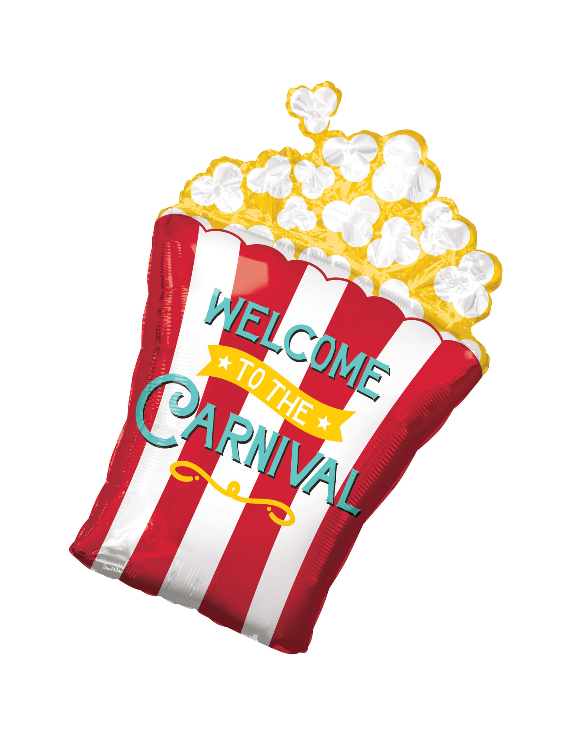 Ballon aluminium Popcorn 50 x 73 cm