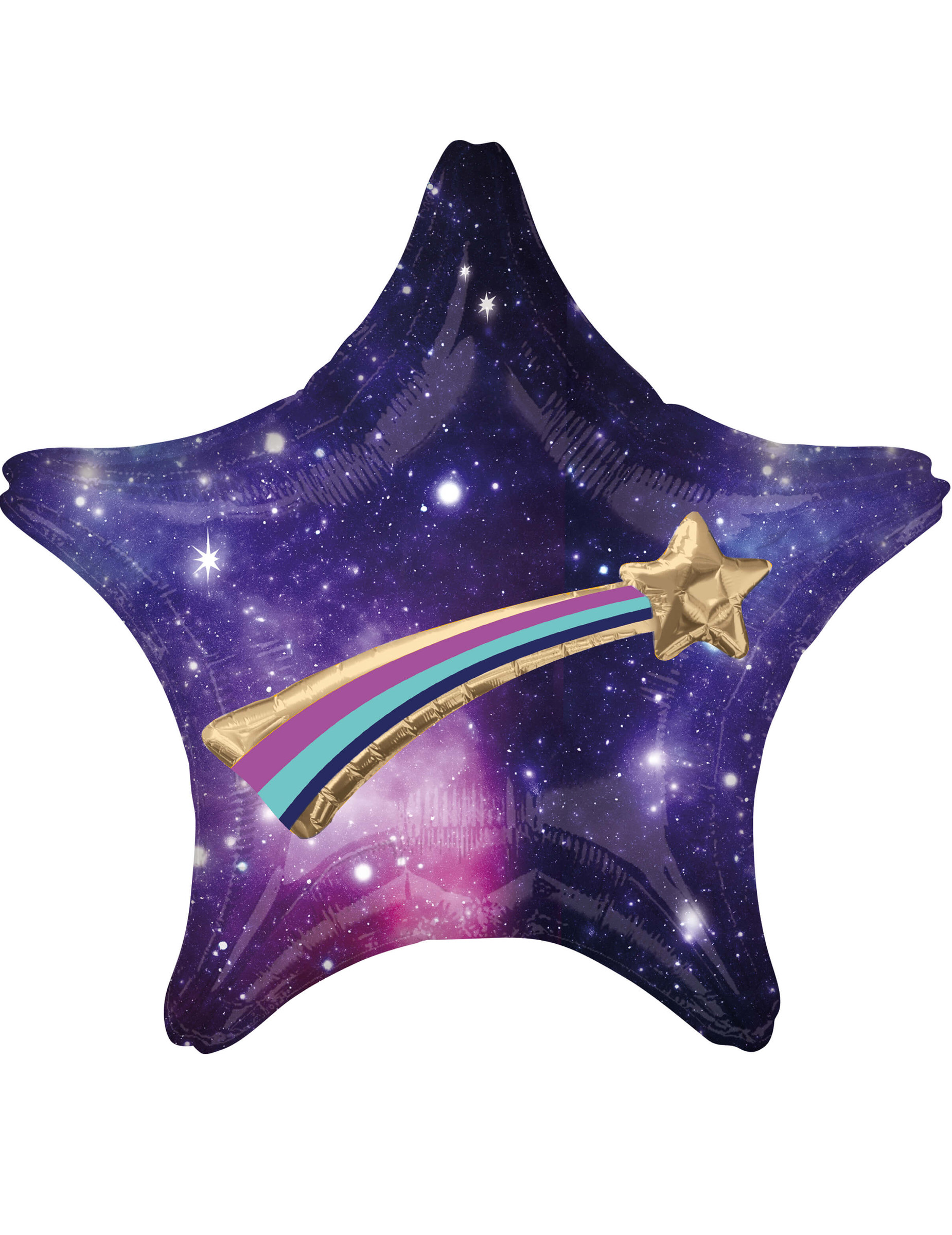 Ballon aluminium Etoile Galaxy 71 x 71 cm