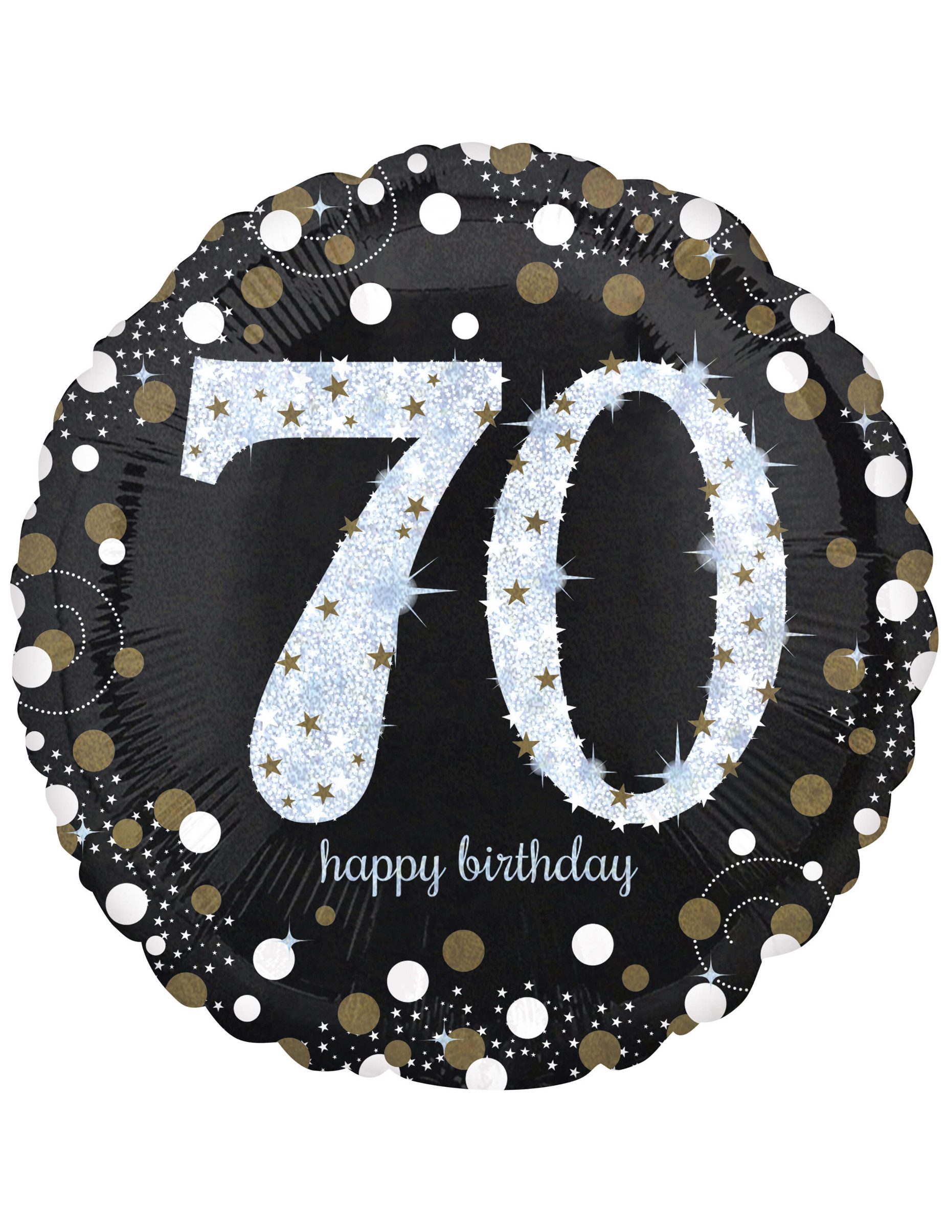 Ballon aluminium holographique 71 cm