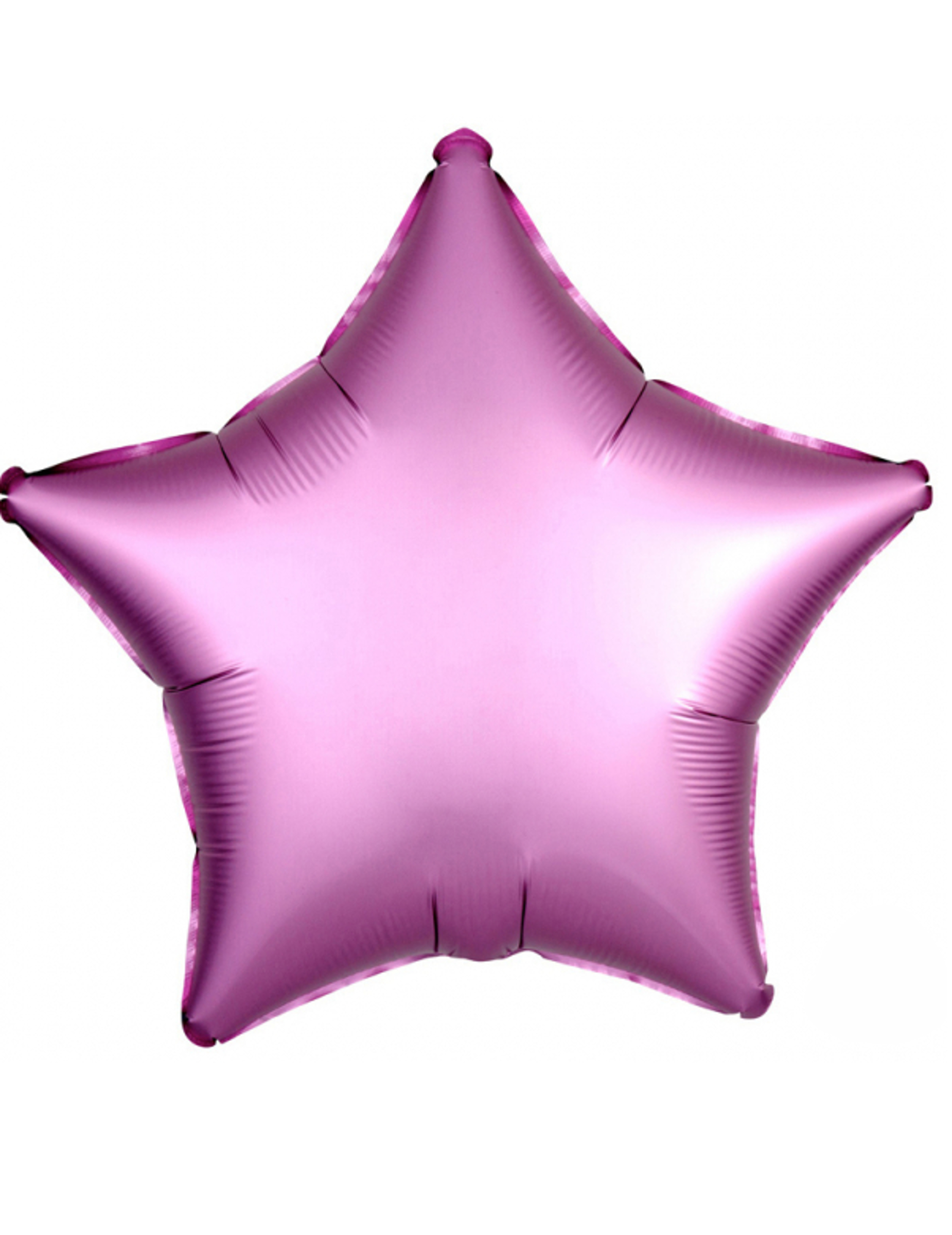 Ballon aluminium étoile satin lilas 43 cm