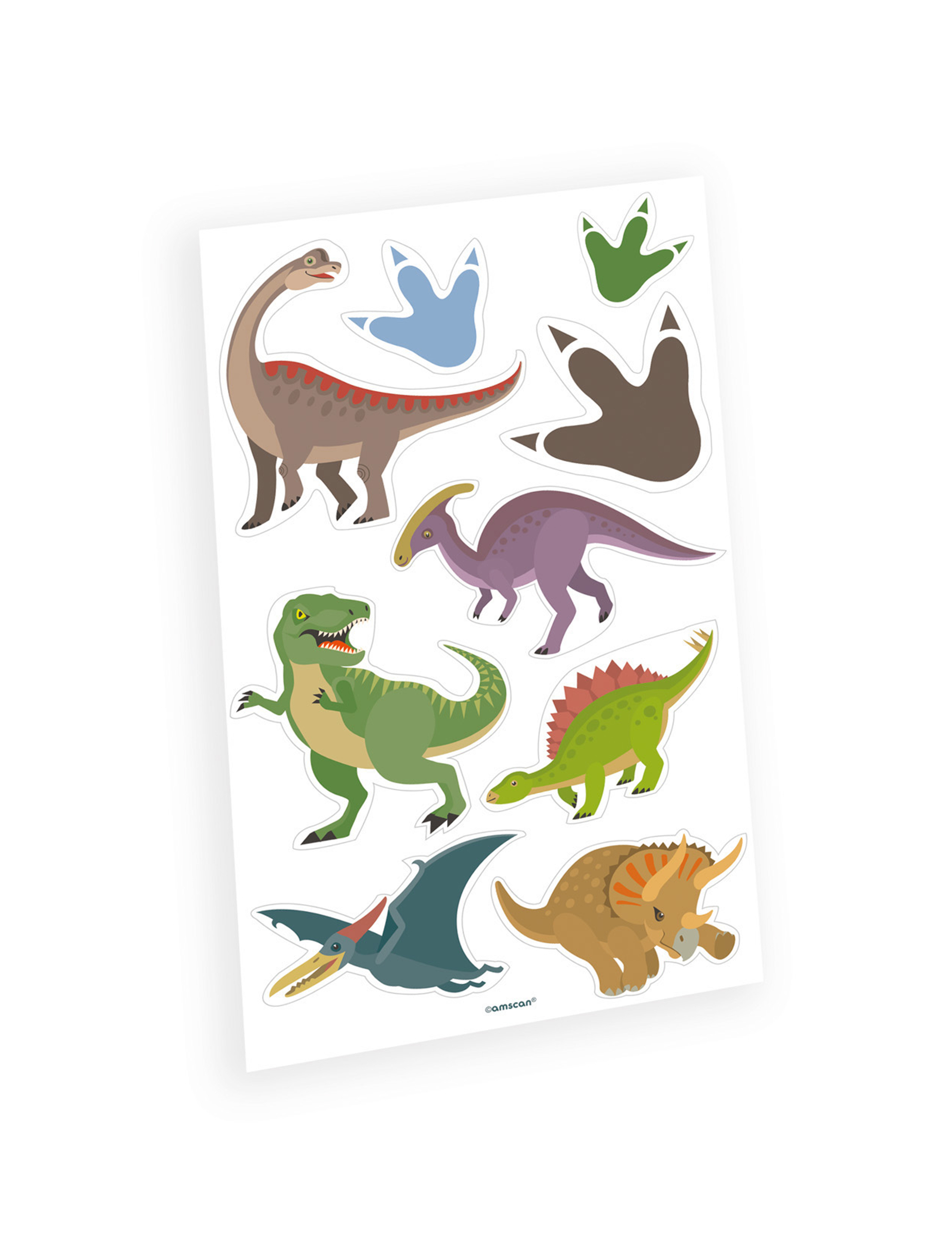 Tatouages temporaires Grands Dinosaures