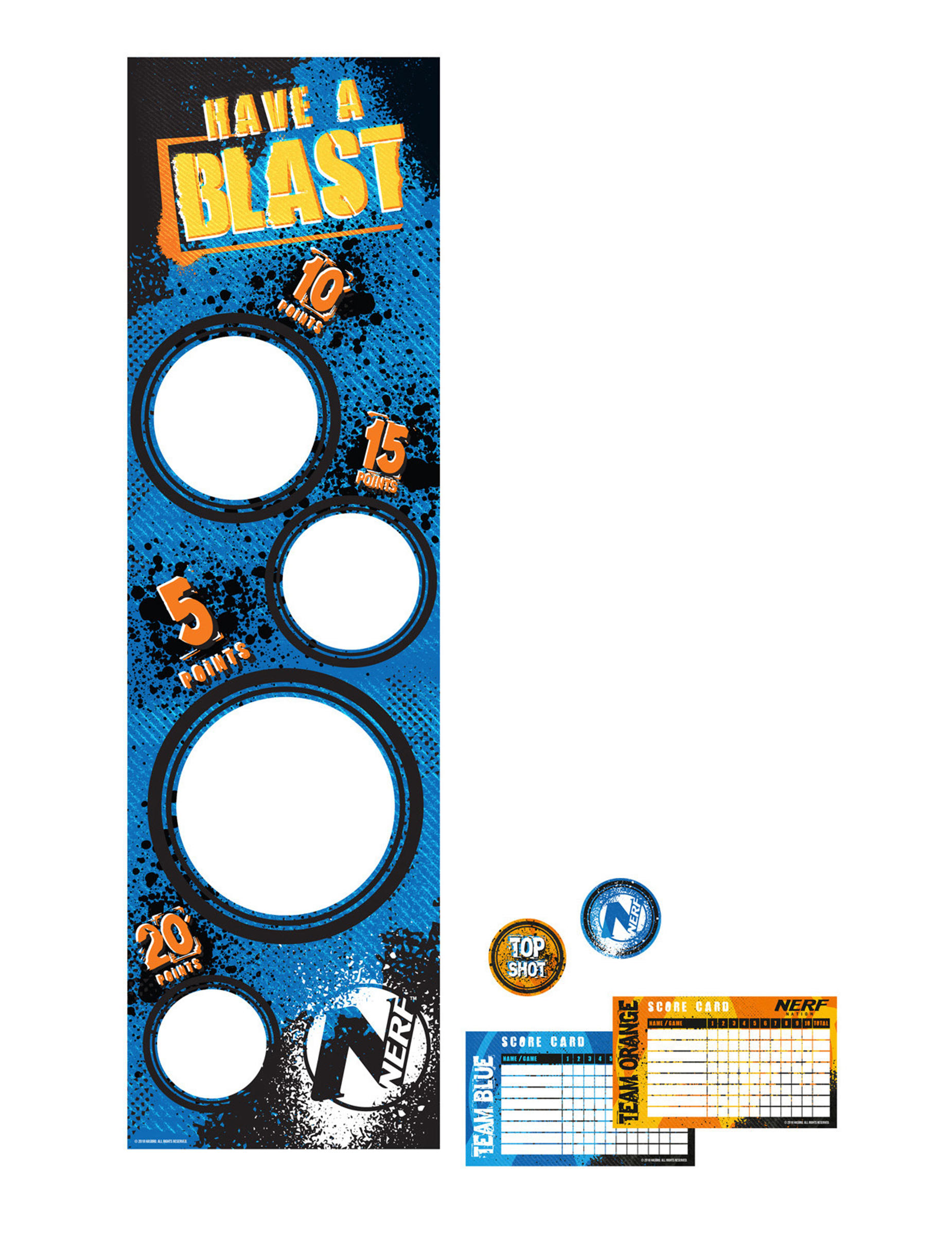Kit jeux Nerf