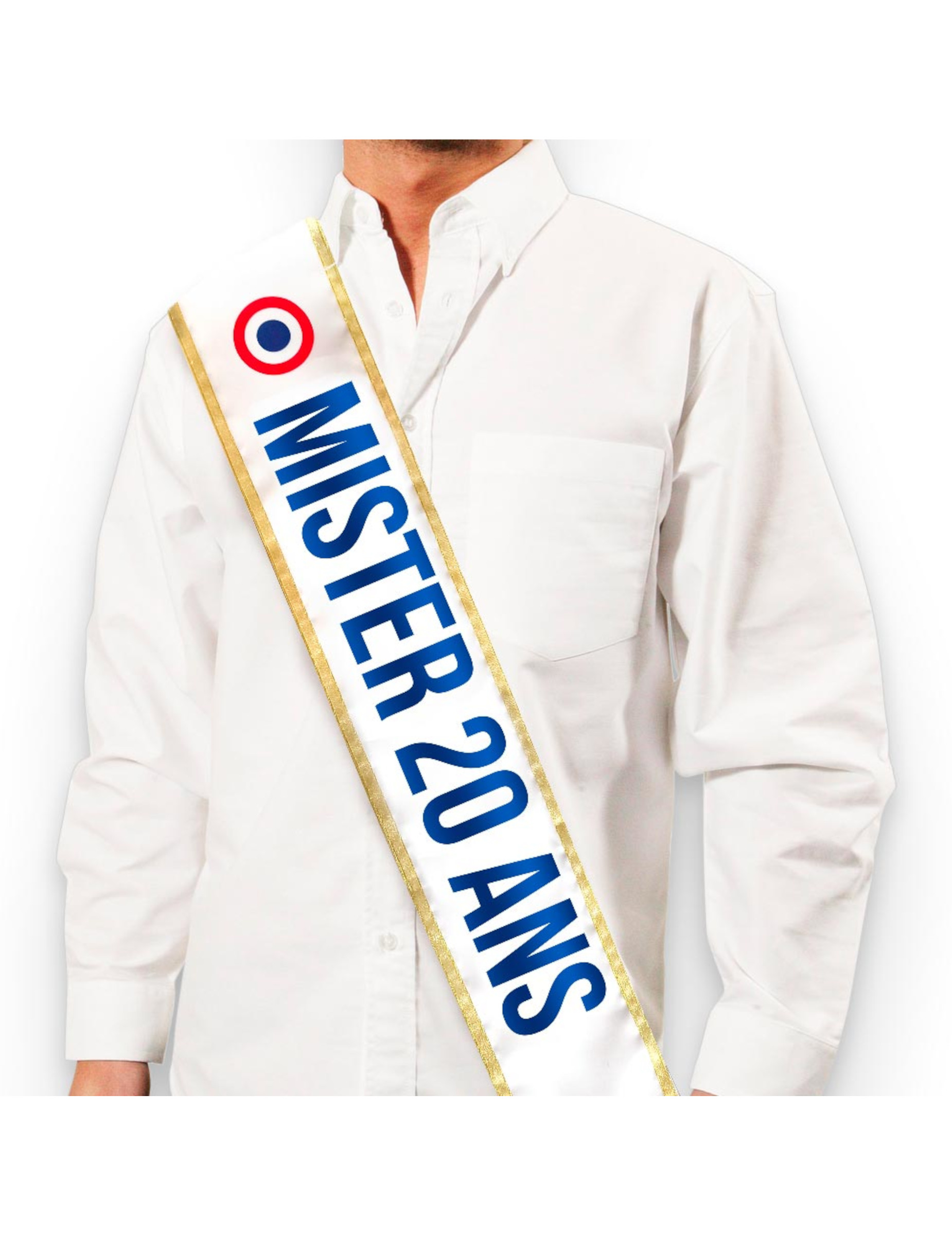 Écharpe tricolore Mister 20 aine