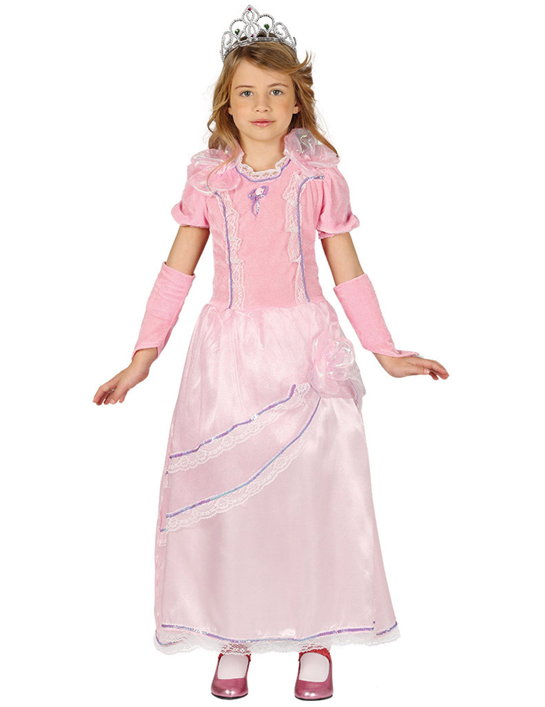 Déguisement princesse rose fille