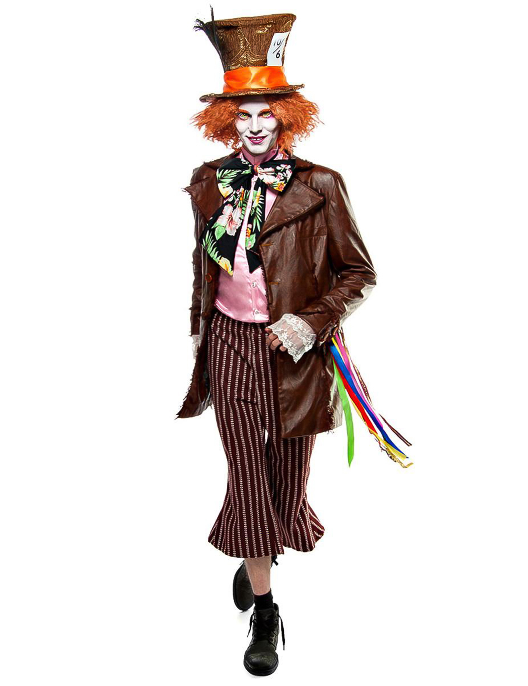 Déguisement chapelier dérangé homme