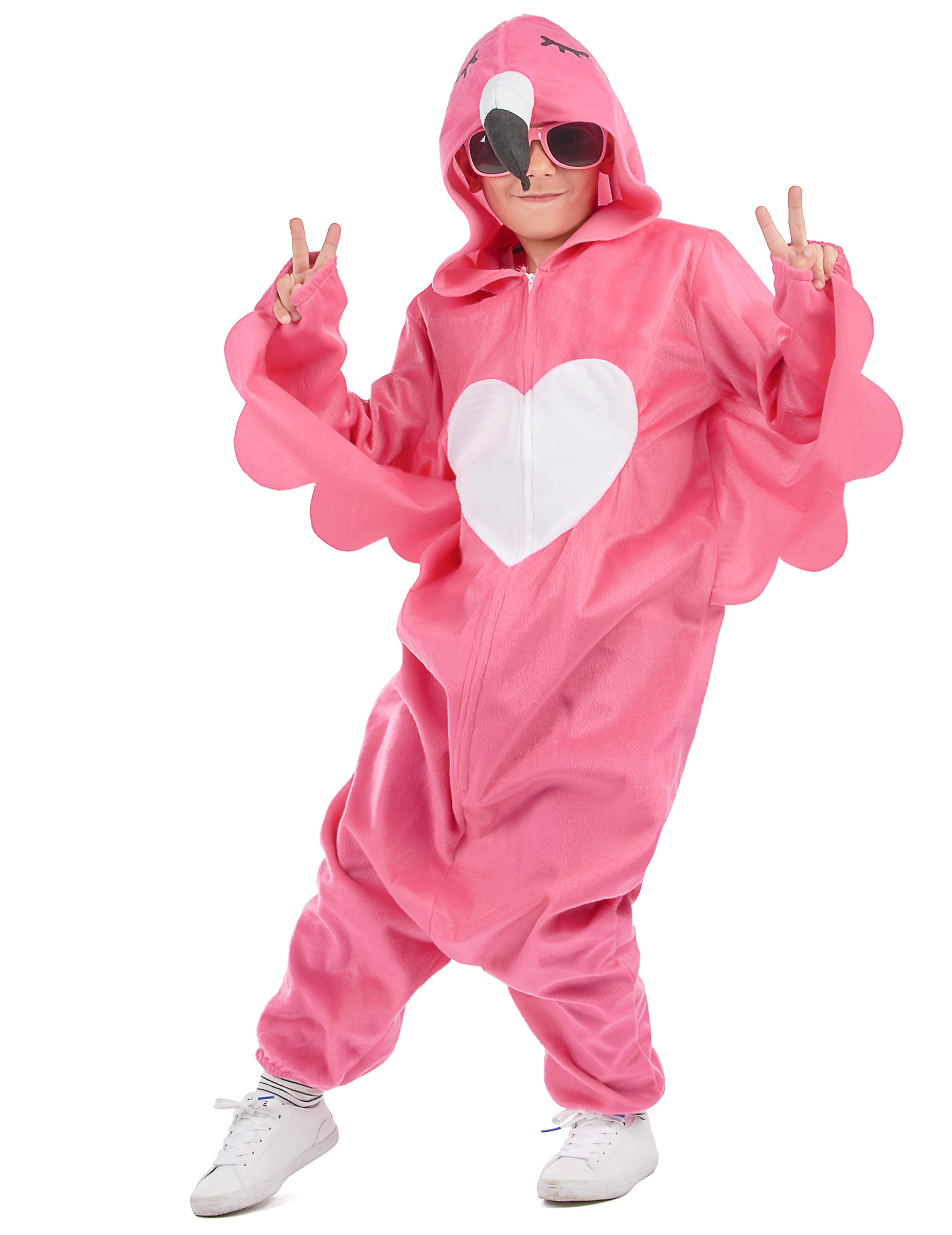 Déguisement flamant rose enfant