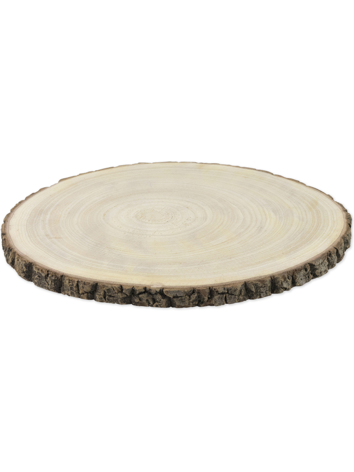 Rondin de bois naturel 33 à 40 cm