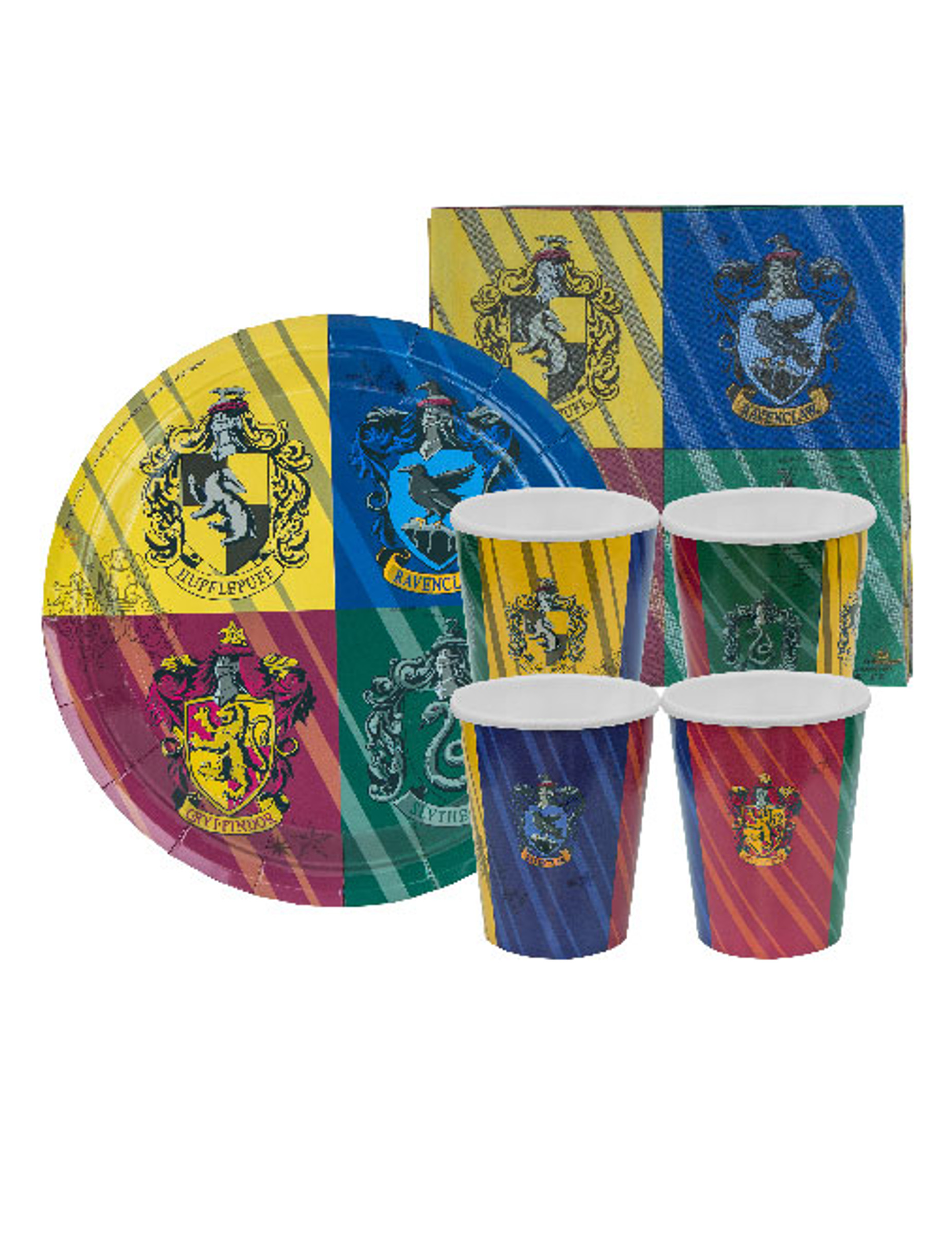Kit anniversaire Maisons de Poudlard Harry Potter