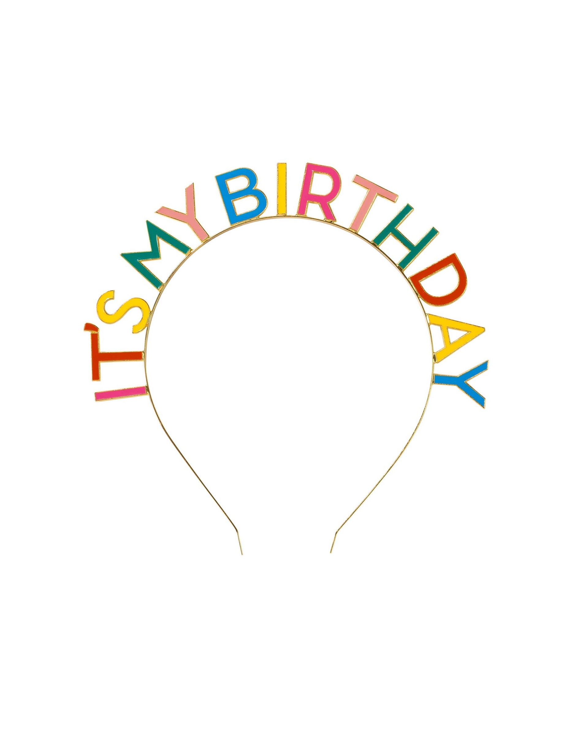 Serre-tête It's my Birthday adulte