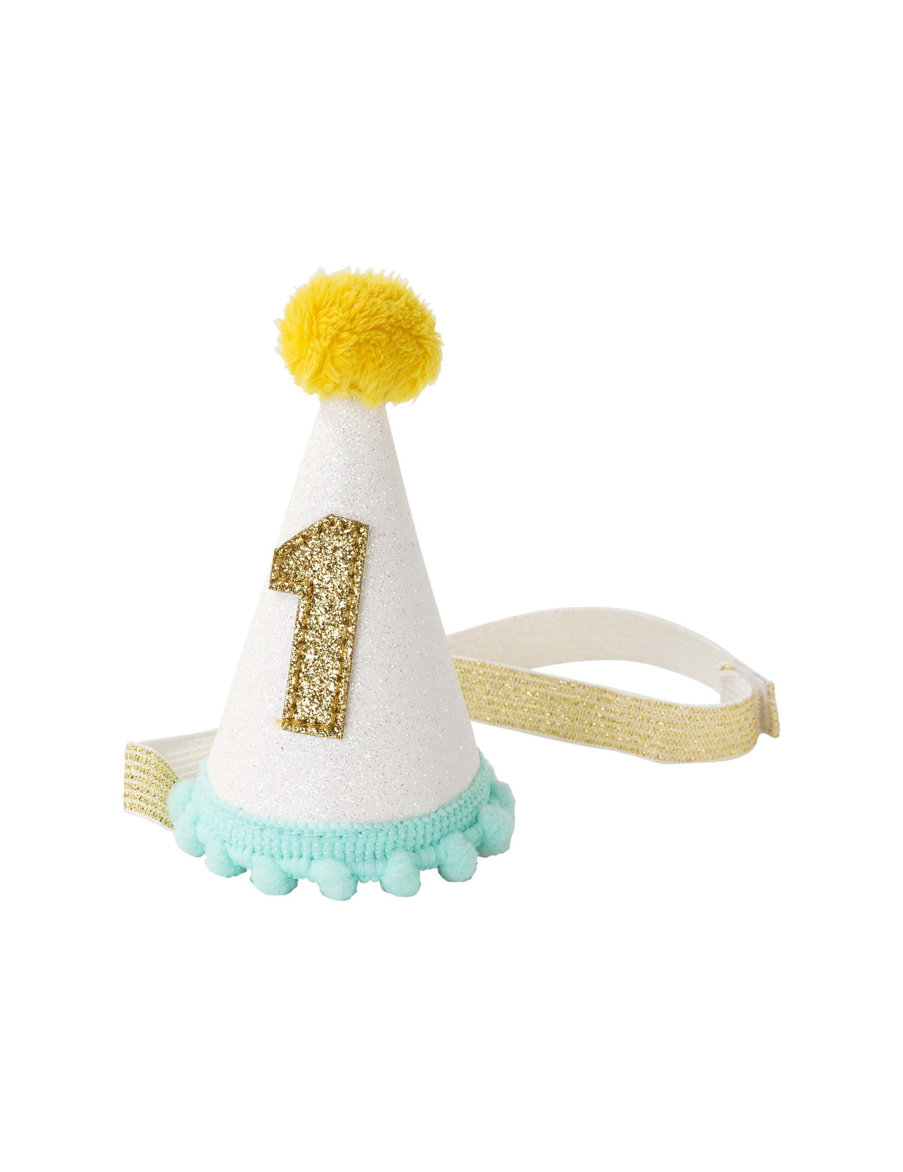 Mini chapeau de fête 1 an enfant
