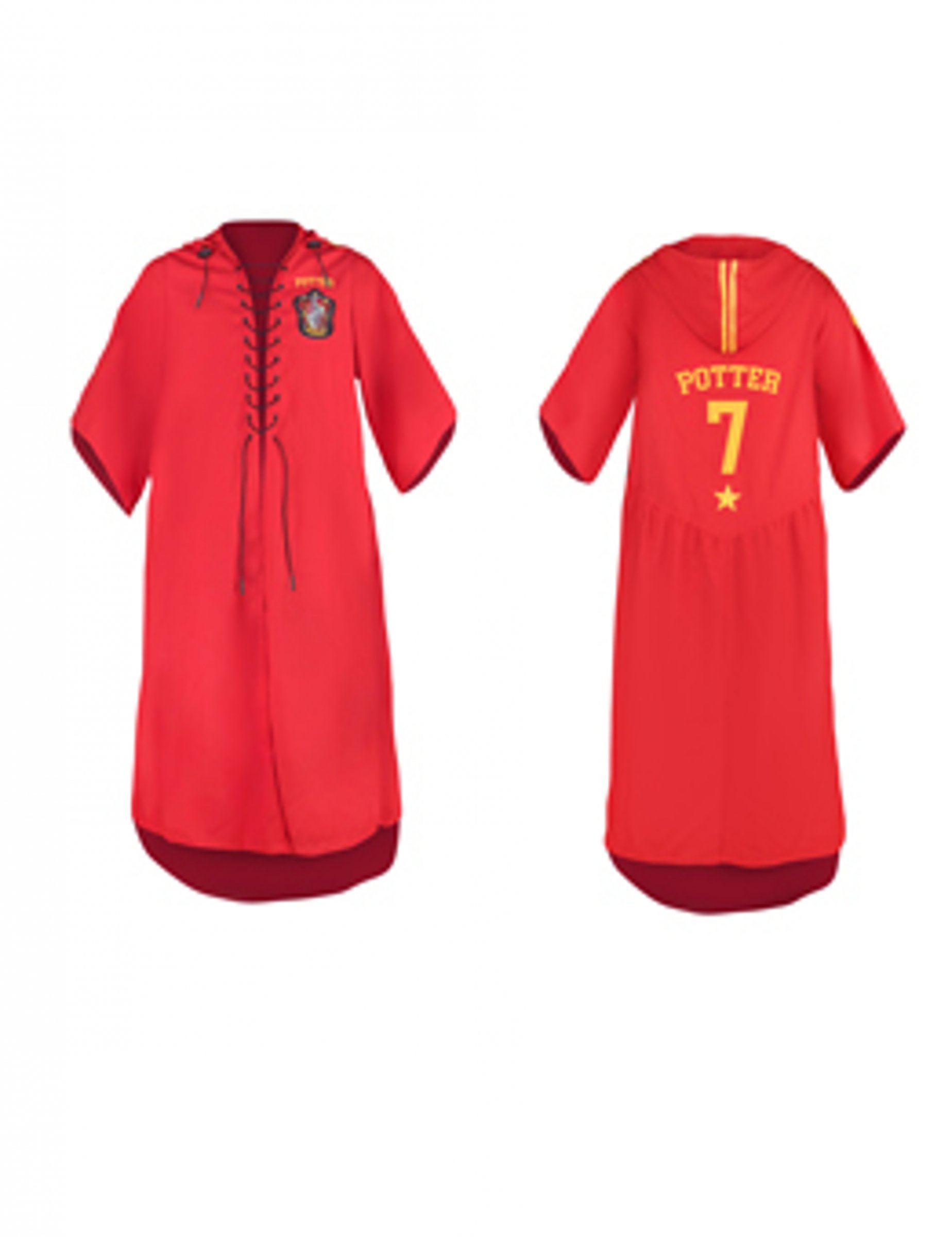Tunique de Quidditch personnalisable Gryffondor Harry Potter adulte